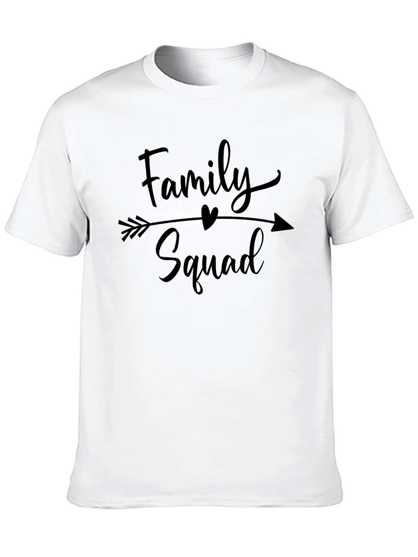 Family Squad Graphic Tee - Cute Family Matching T-Shirt