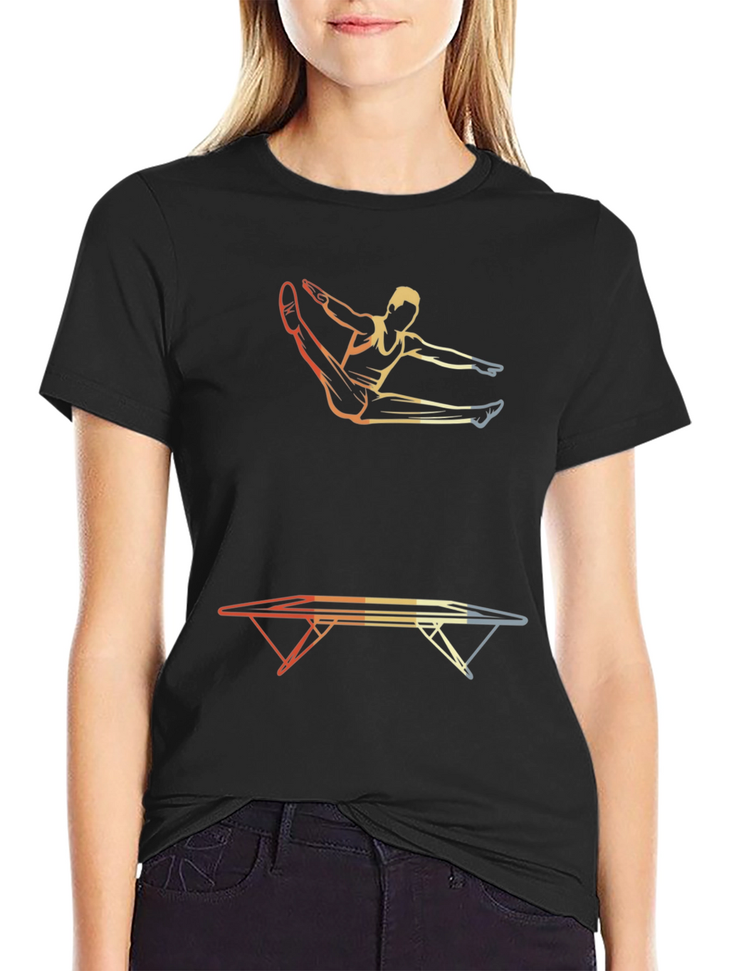 Gymnast T-Shirt - Athletic Design