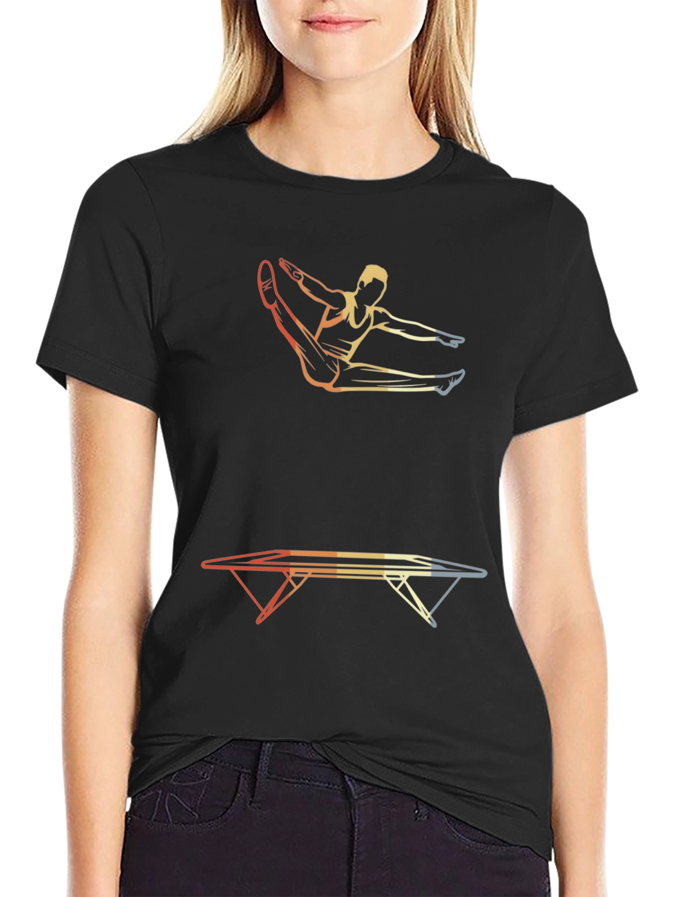 Gymnast T-Shirt - Athletic Design