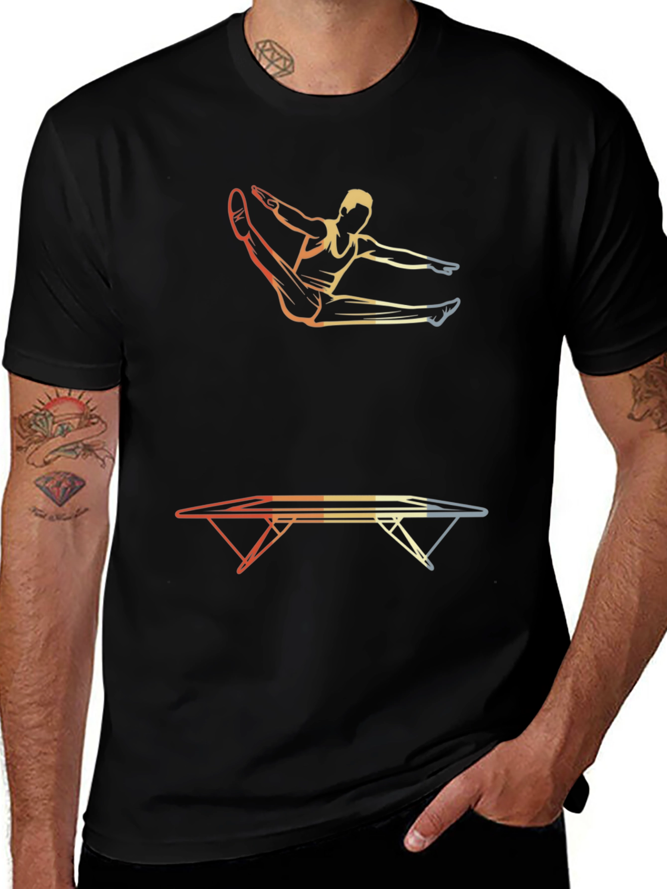 Gymnast T-Shirt - Athletic Design