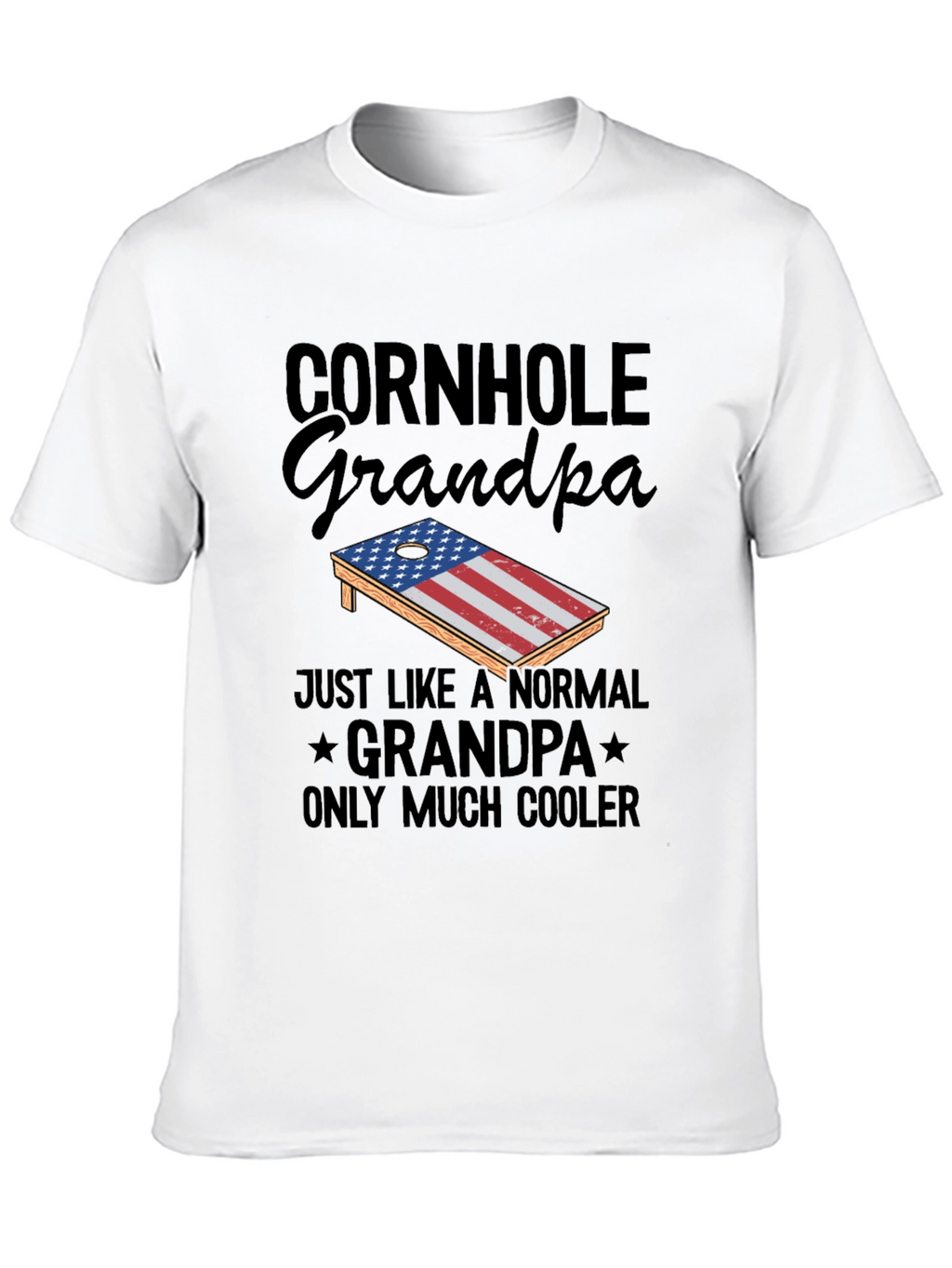 Cornhole Grandpa T-Shirt