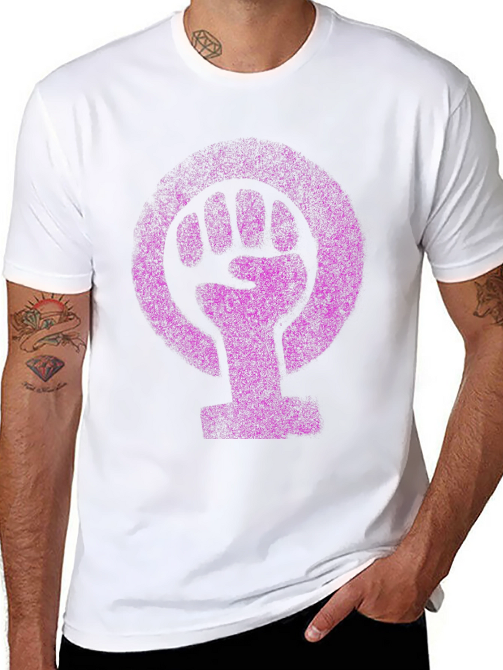 Feminist Fist Symbol T-Shirt