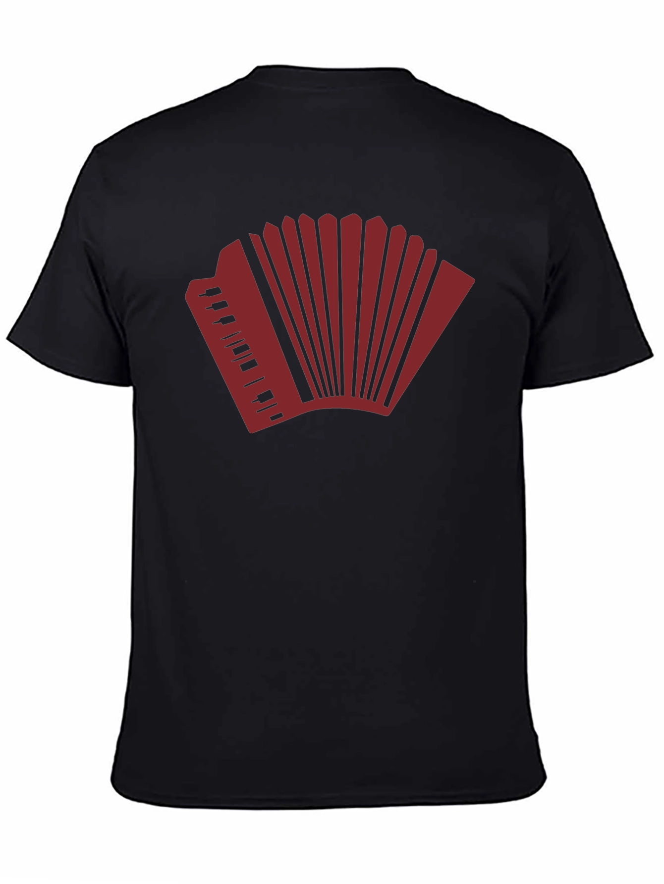 Accordion Graphic T-Shirt - Music Lover Tee