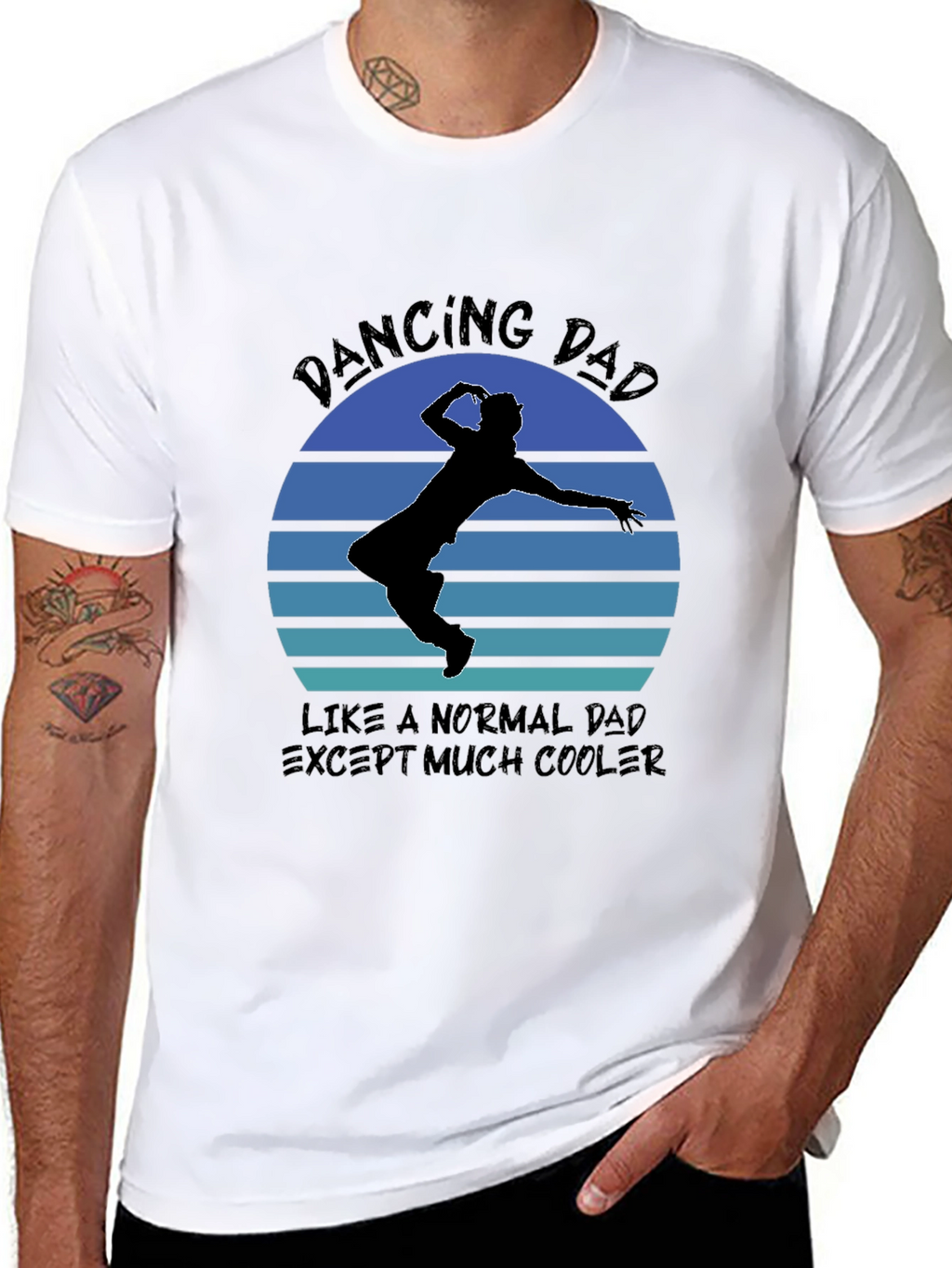 Dancing Dad T-Shirt - Cool Fathers Day Gift