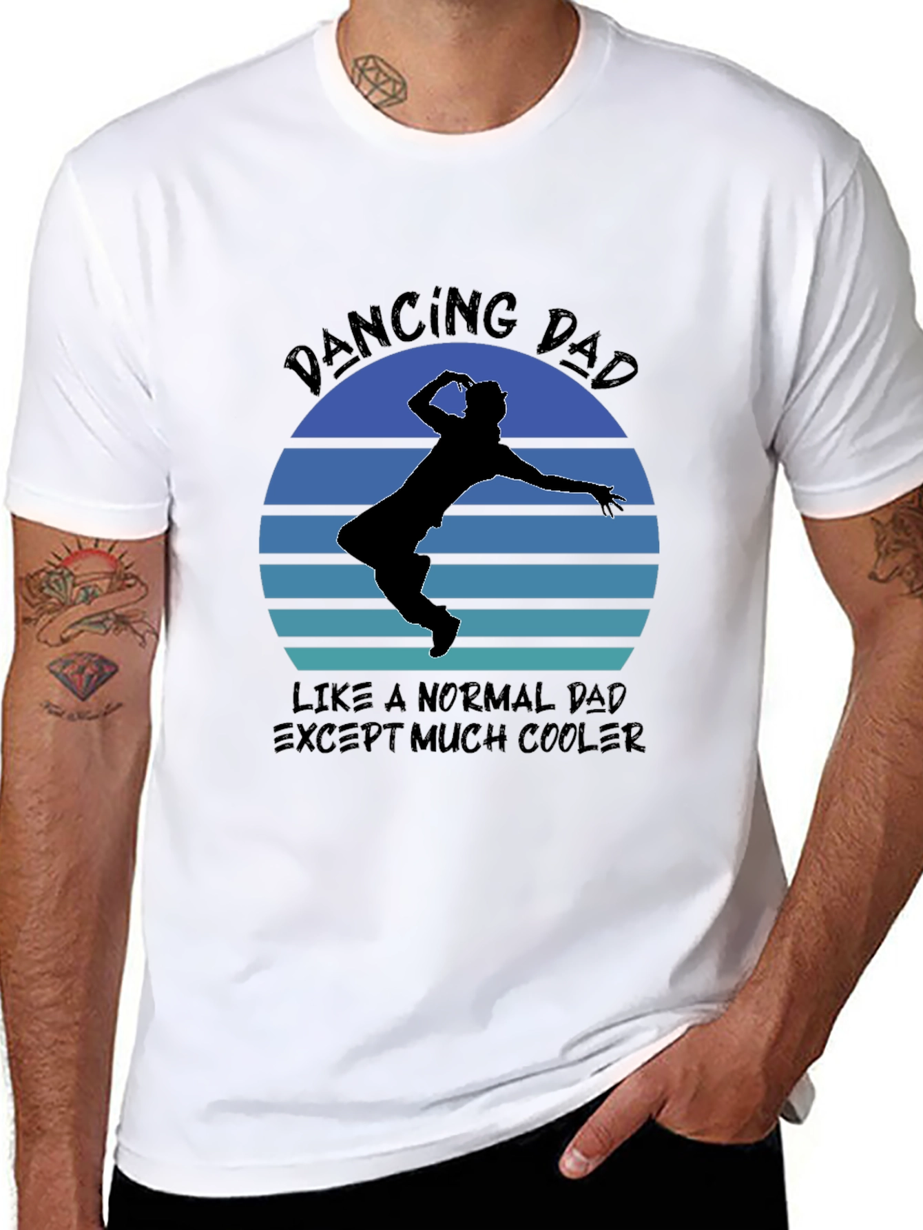 Dancing Dad T-Shirt - Cool Fathers Day Gift