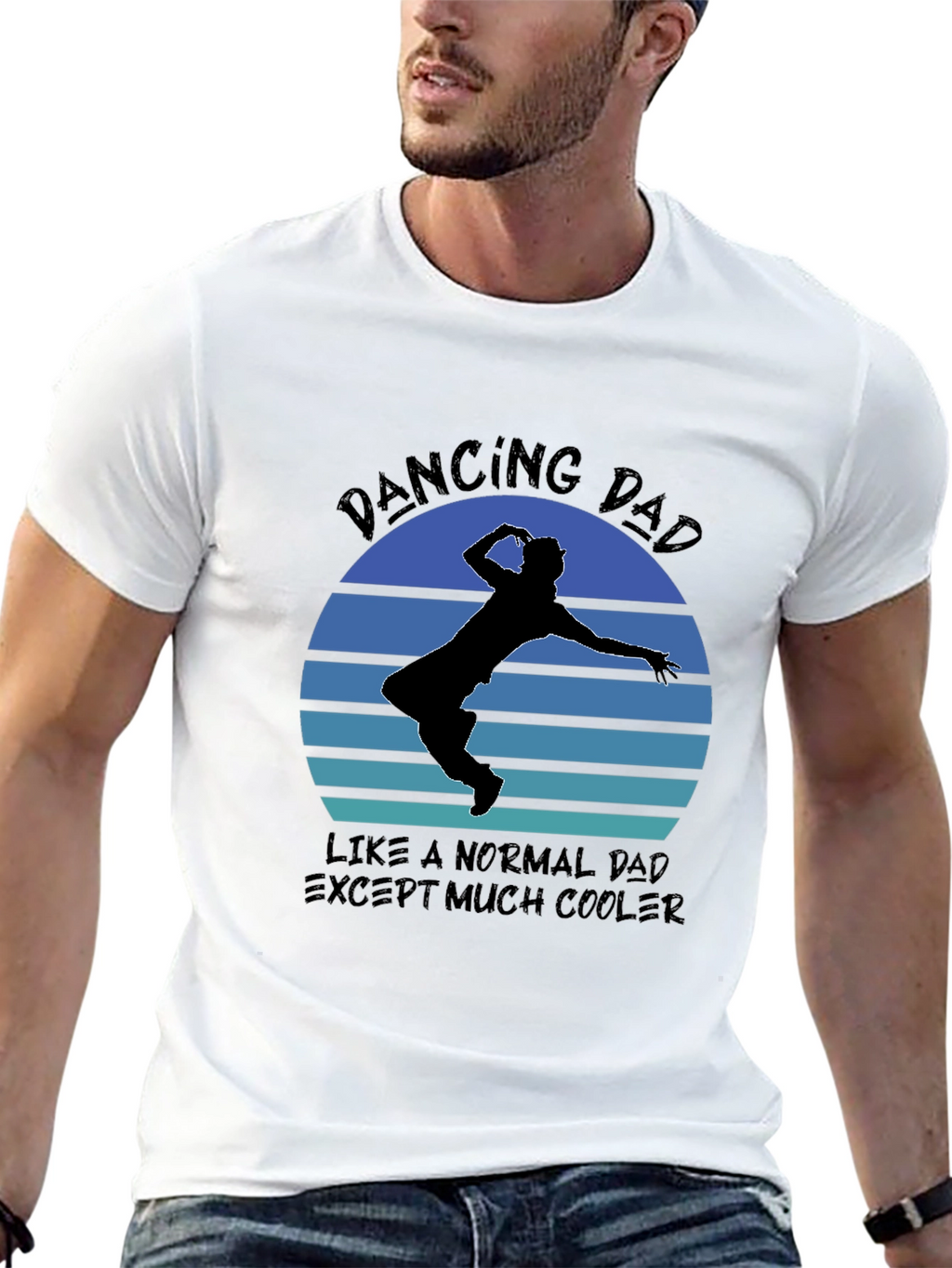 Dancing Dad T-Shirt - Cool Fathers Day Gift