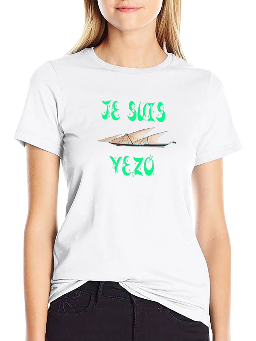 Je Suis Yezo Black T-Shirt - Unique Design