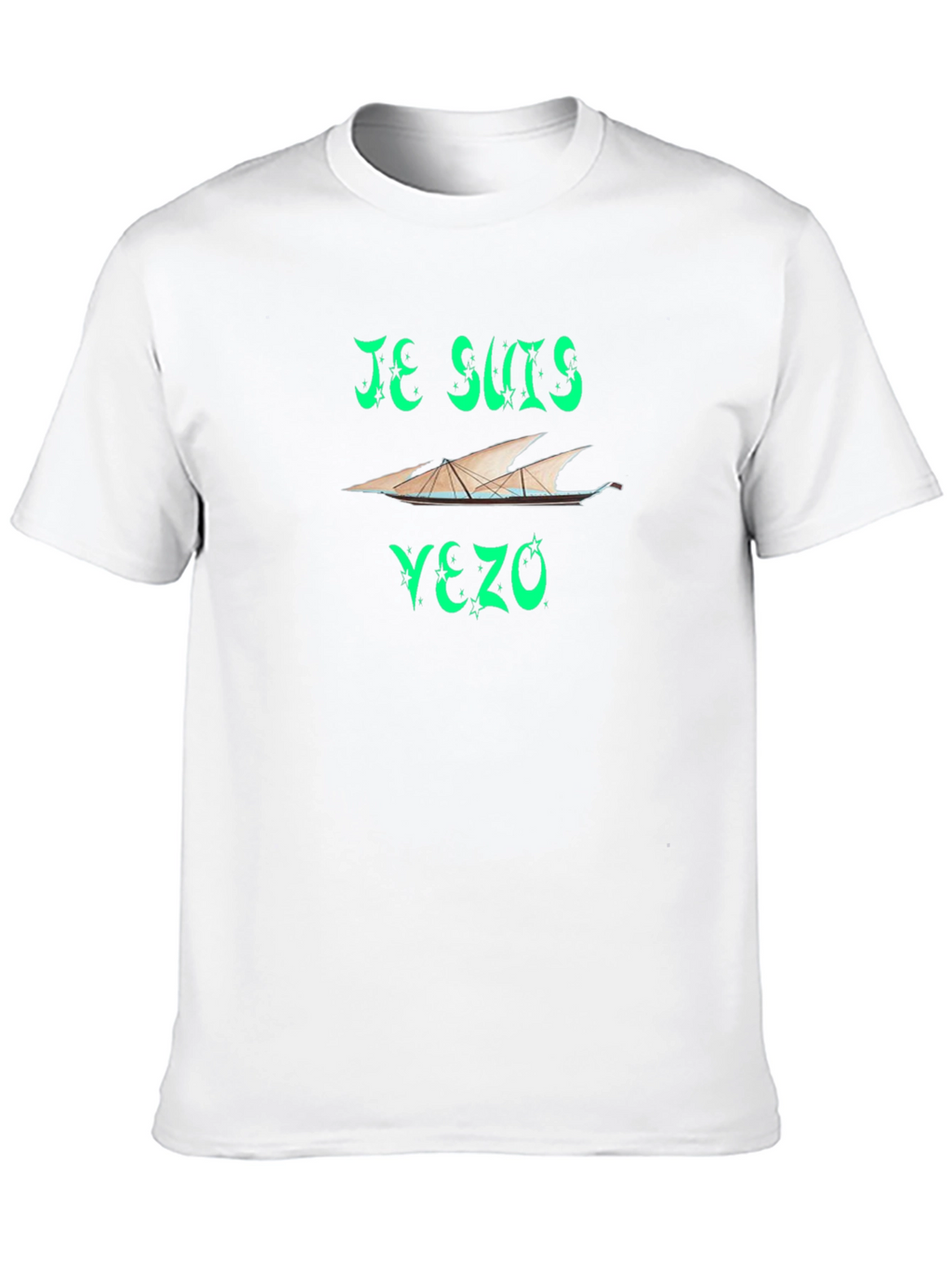 Je Suis Yezo Black T-Shirt - Unique Design