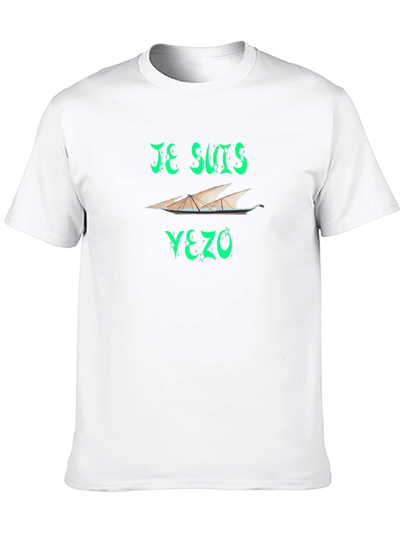 Je Suis Yezo Black T-Shirt - Unique Design