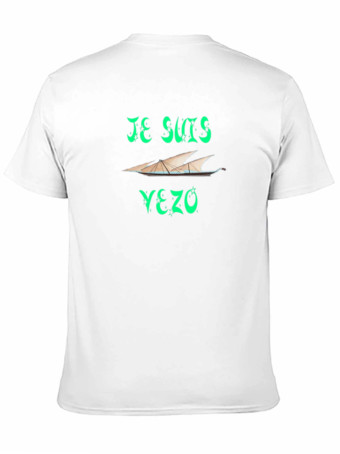 Je Suis Yezo Black T-Shirt - Unique Design