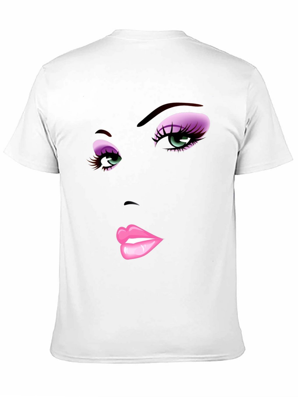 Glam Face Graphic T-Shirt - Bold Style