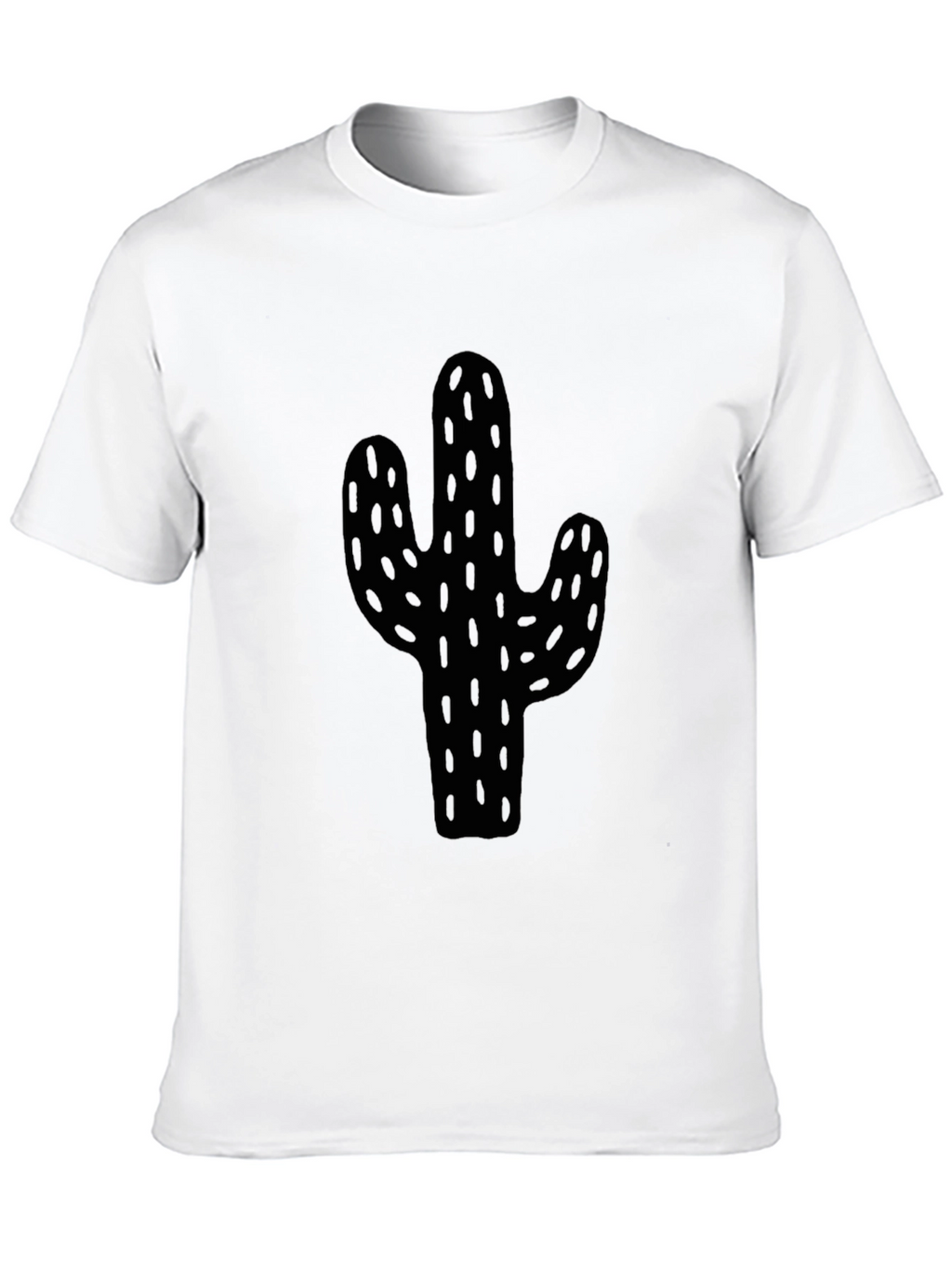 Cactus Graphic Black T-Shirt