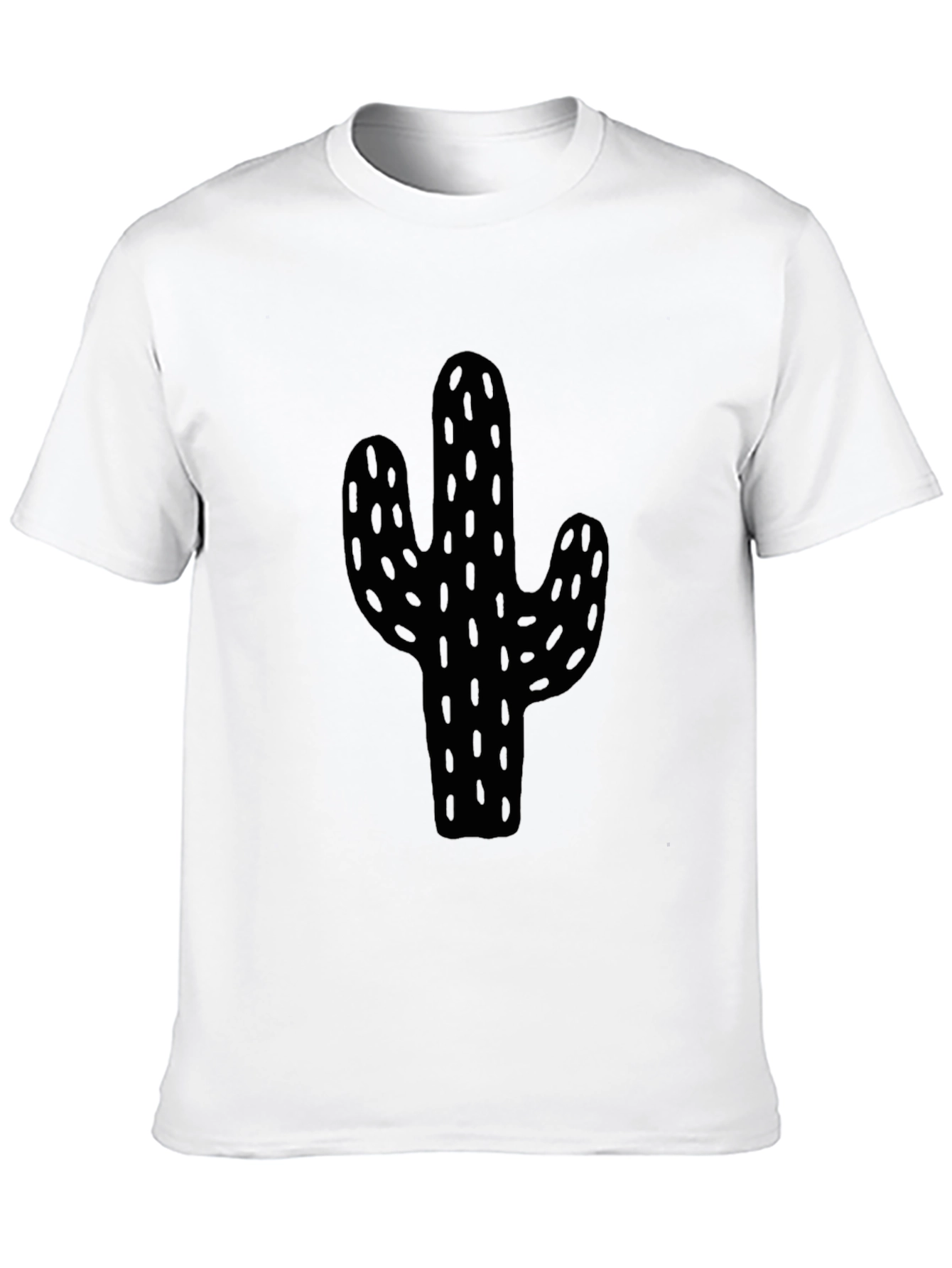 Cactus Graphic Black T-Shirt