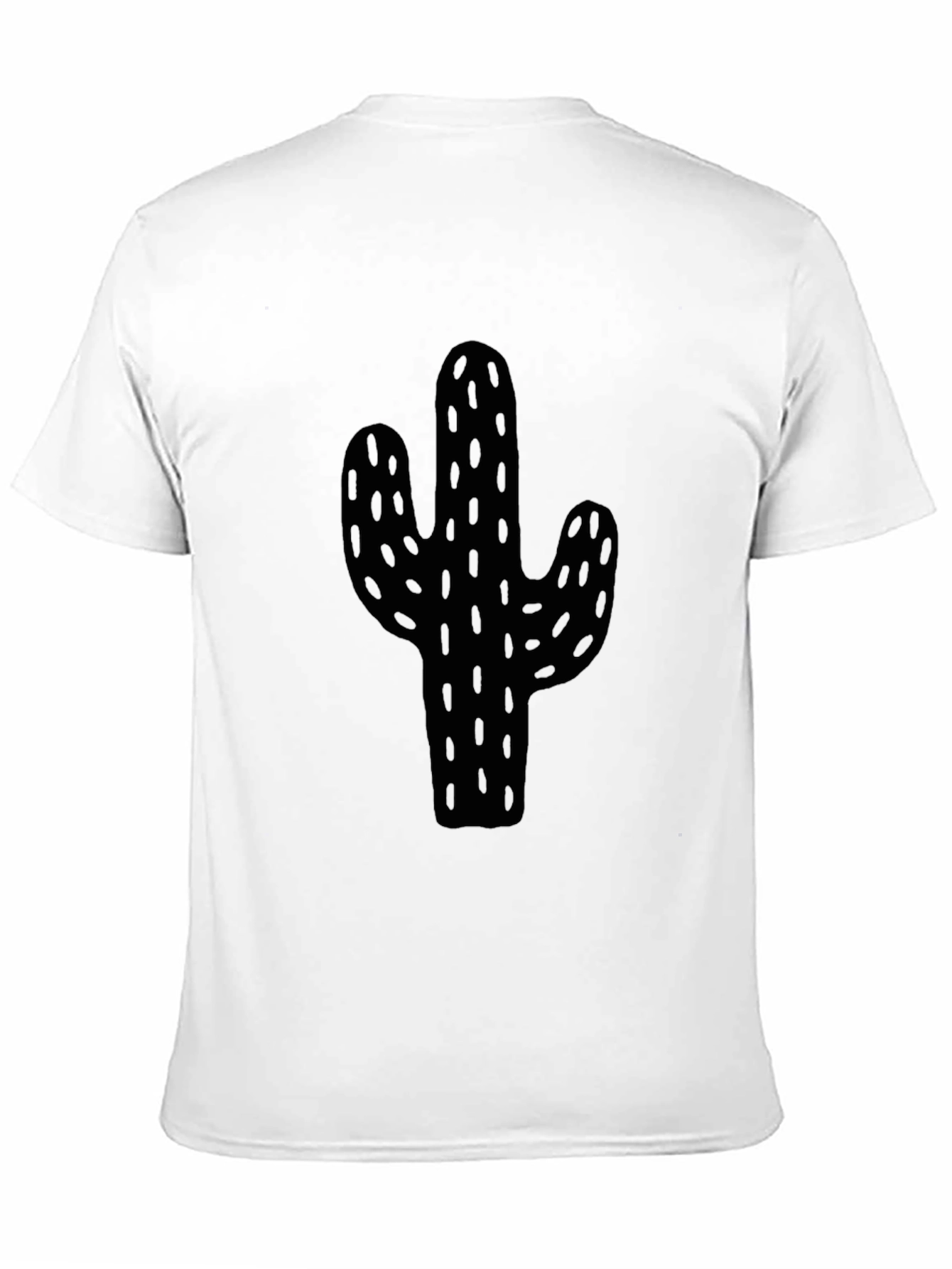 Cactus Graphic Black T-Shirt