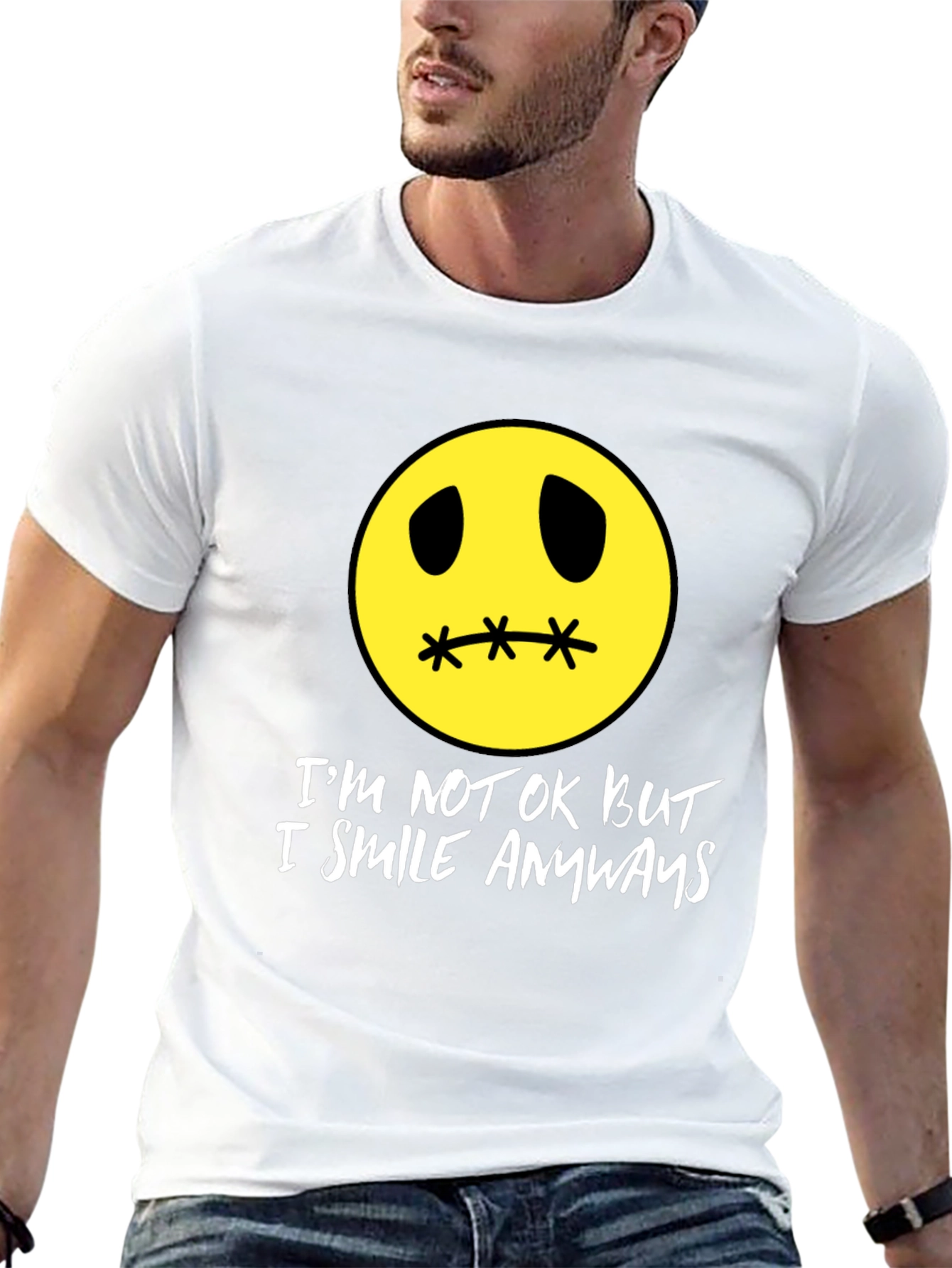 Im Not Okay But I Smile Anyways T-Shirt