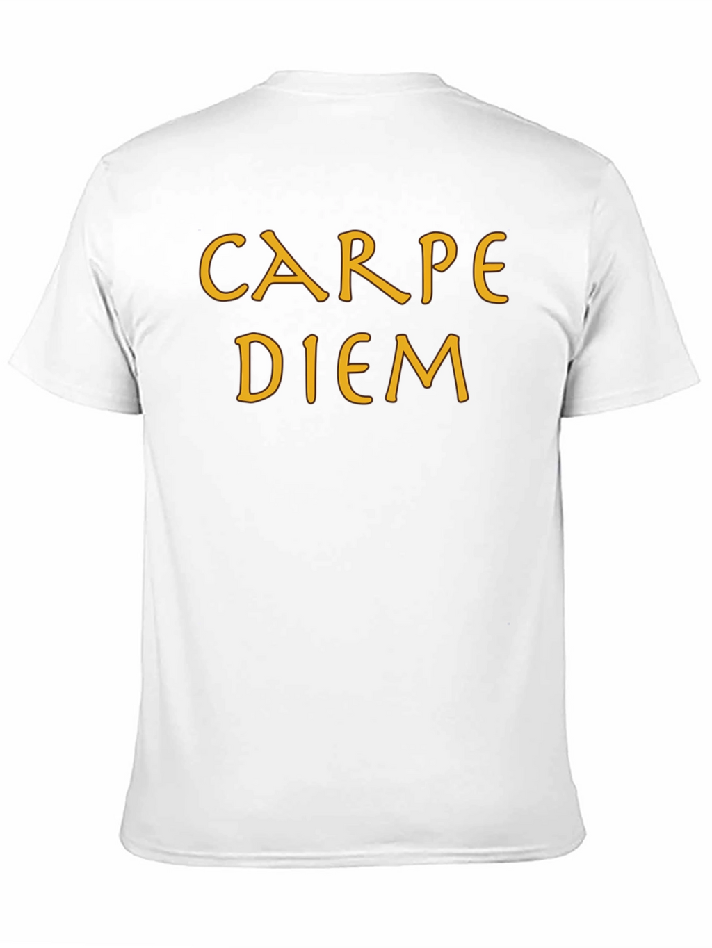 Carpe Diem Black T-Shirt - Seize the Day!
