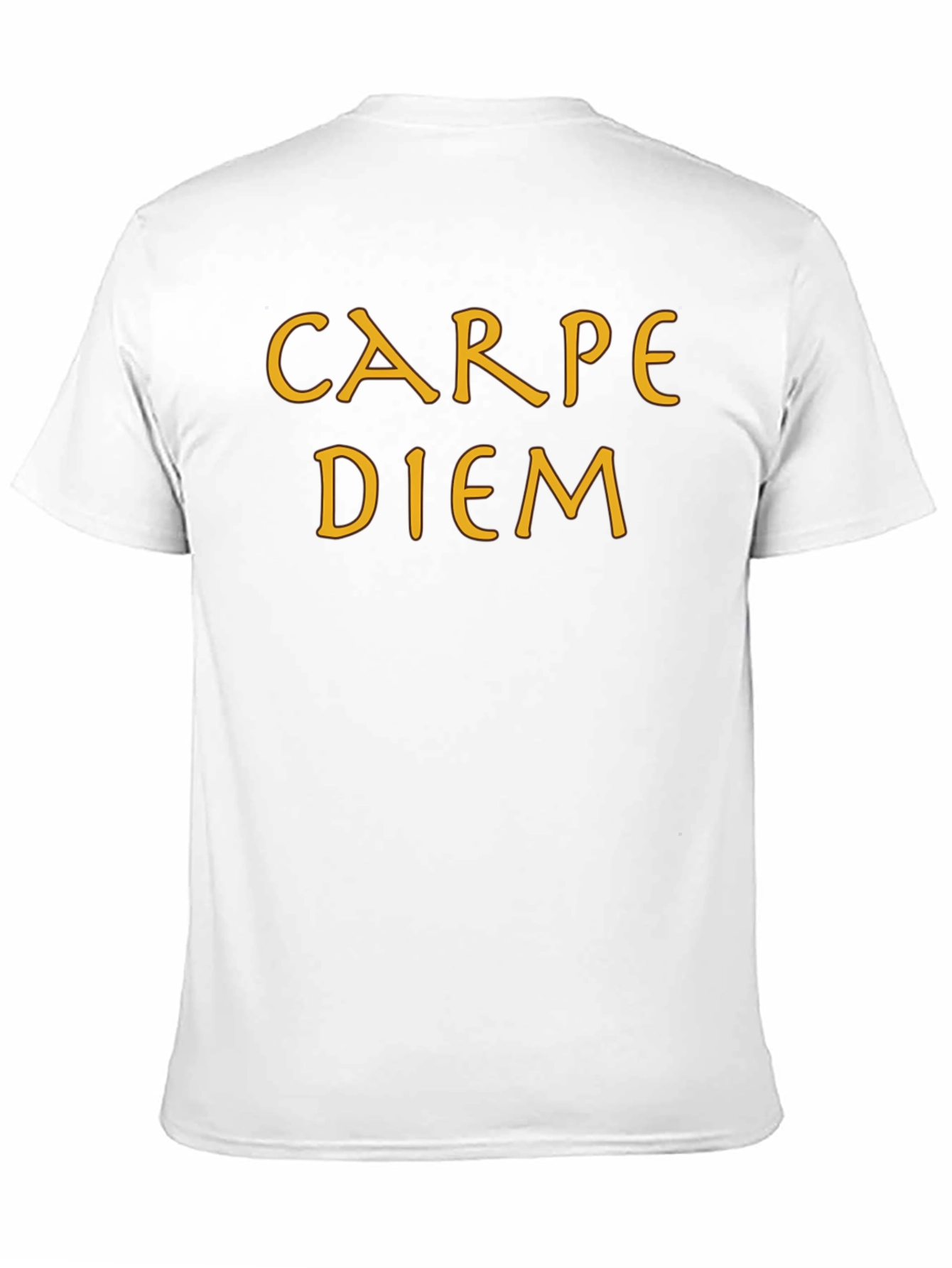 Carpe Diem Black T-Shirt - Seize the Day!