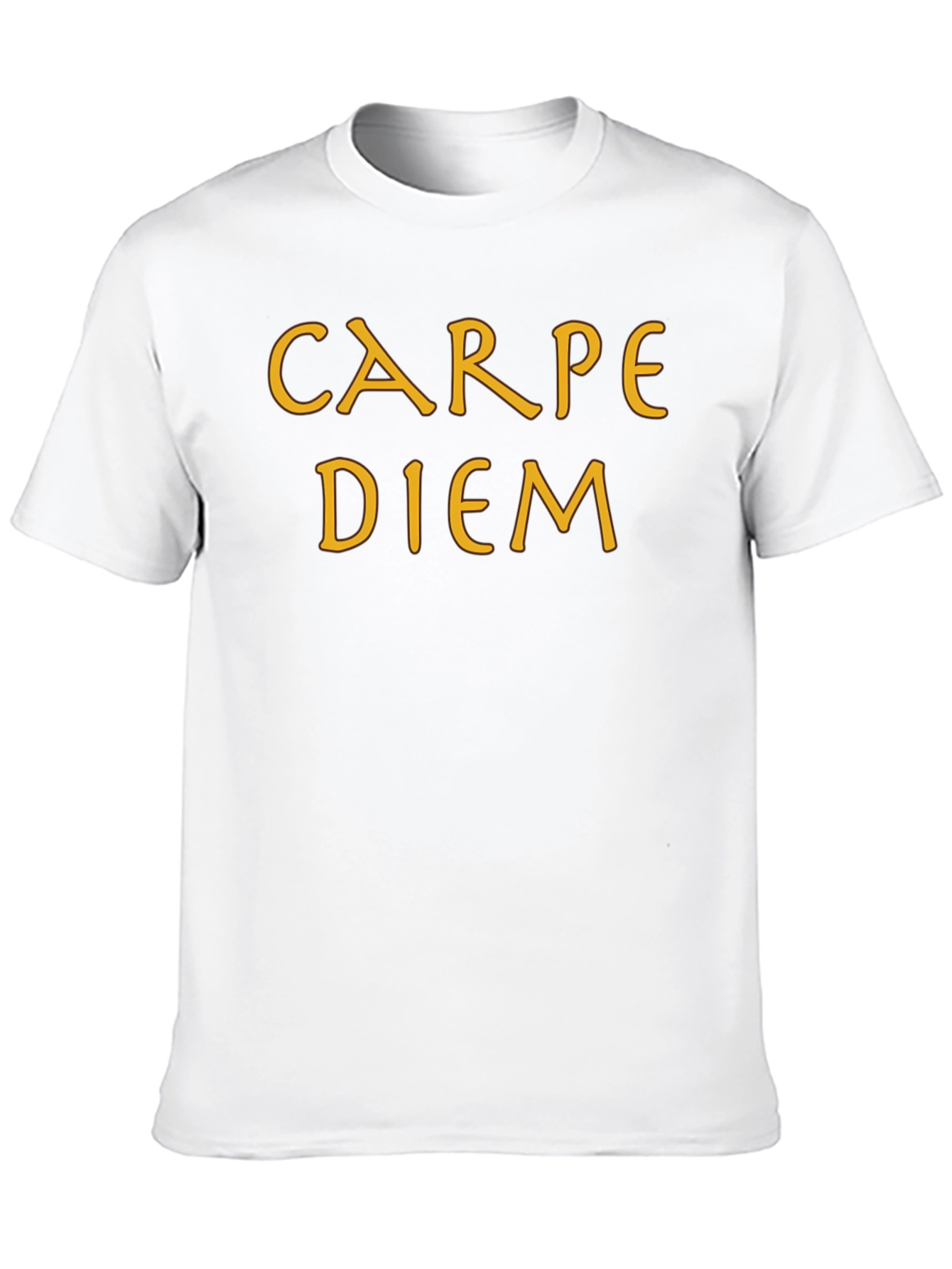 Carpe Diem Black T-Shirt - Seize the Day!