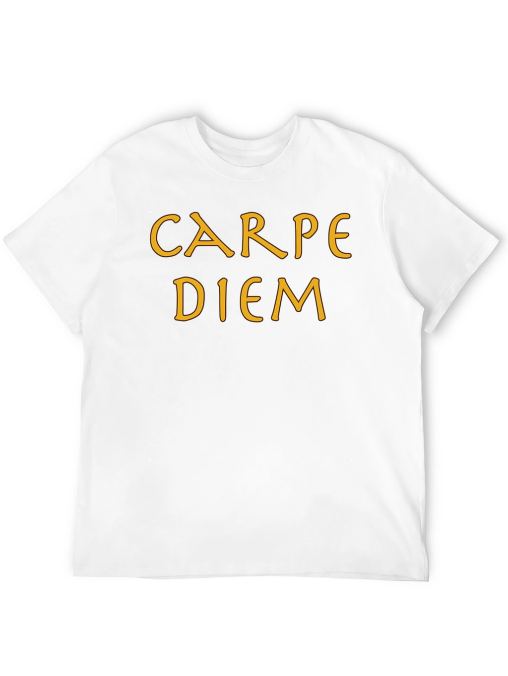 Carpe Diem Black T-Shirt - Seize the Day!