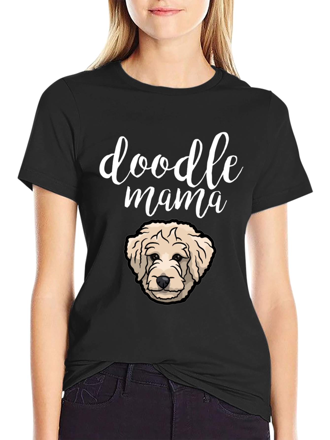 Doodle Mama T-Shirt - Cute Dog Lover Tee