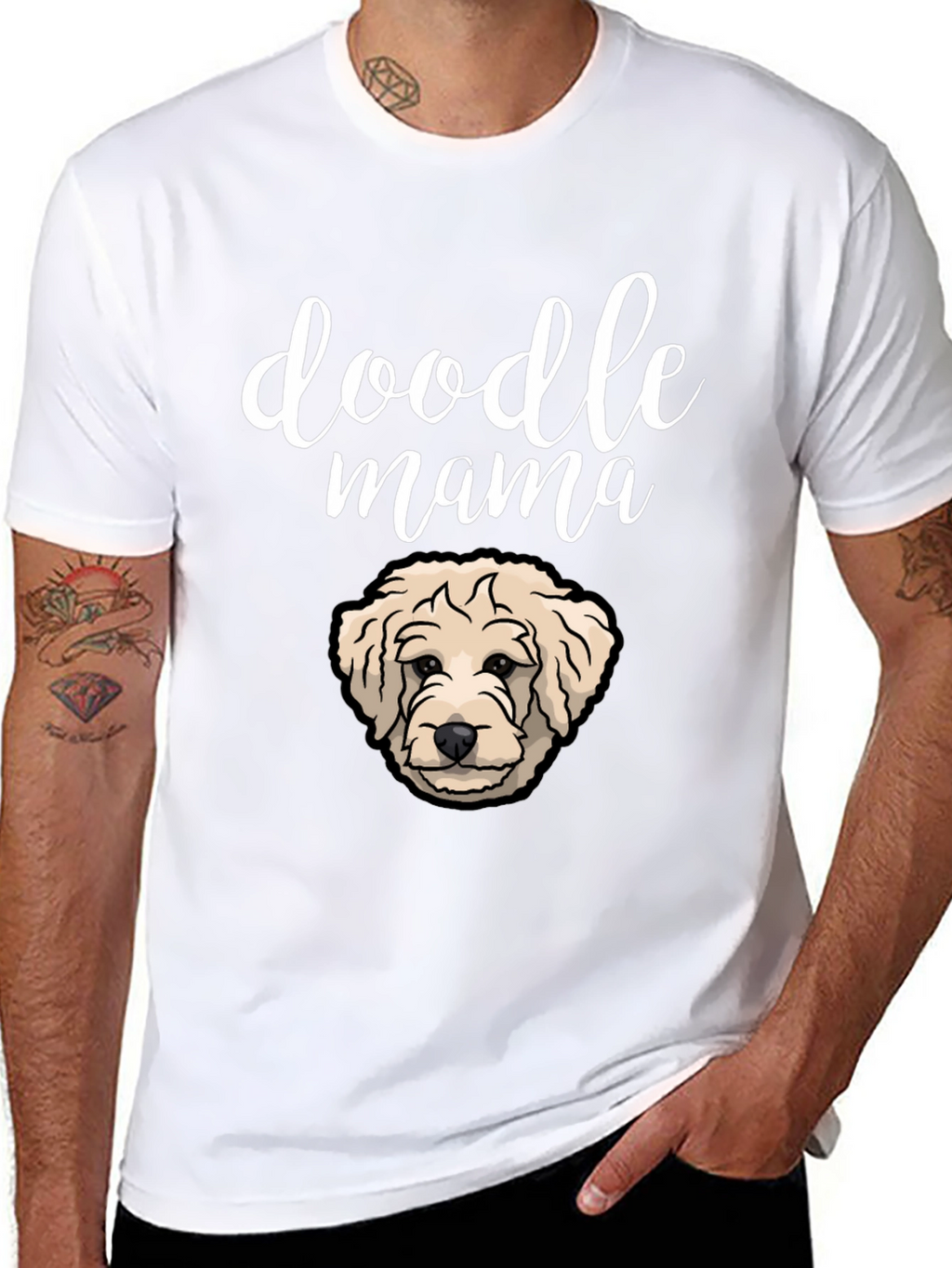 Doodle Mama T-Shirt - Cute Dog Lover Tee