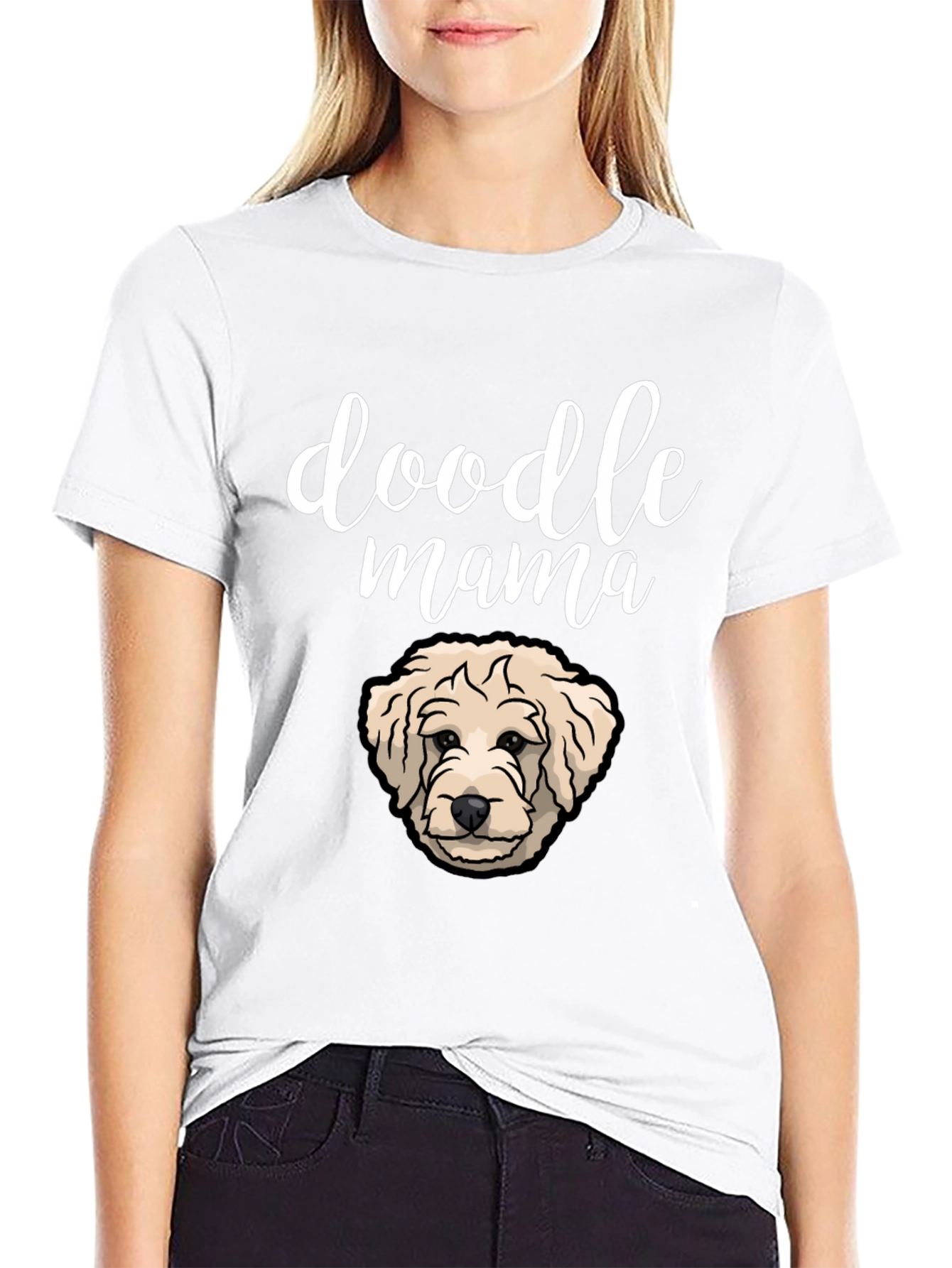Doodle Mama T-Shirt - Cute Dog Lover Tee