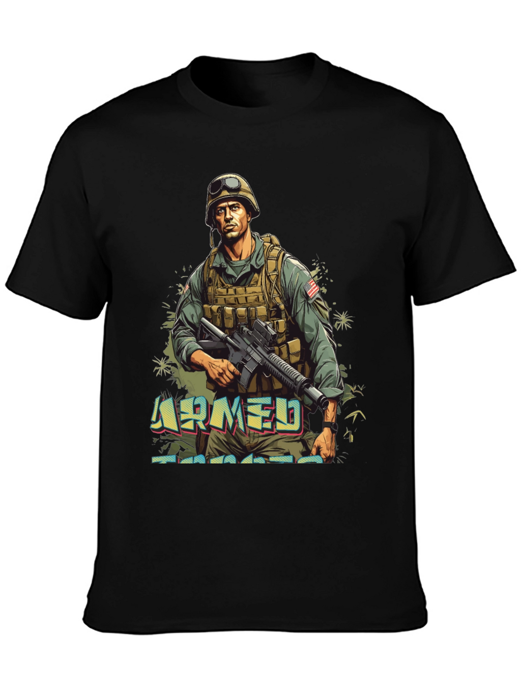 Armed Forces Graphic Tee - Military Style