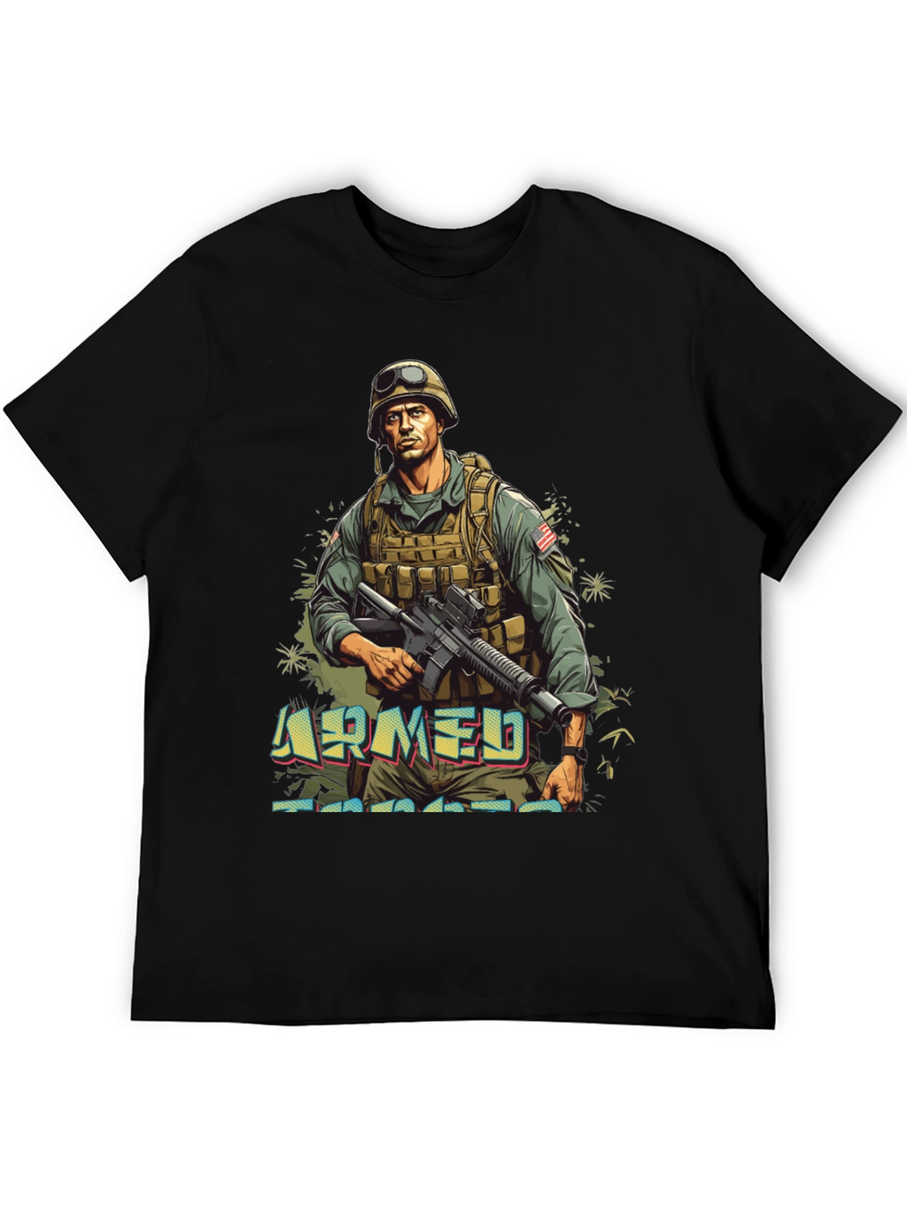 Armed Forces Graphic Tee - Military Style