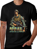 Armed Forces Graphic Tee - Military Style
