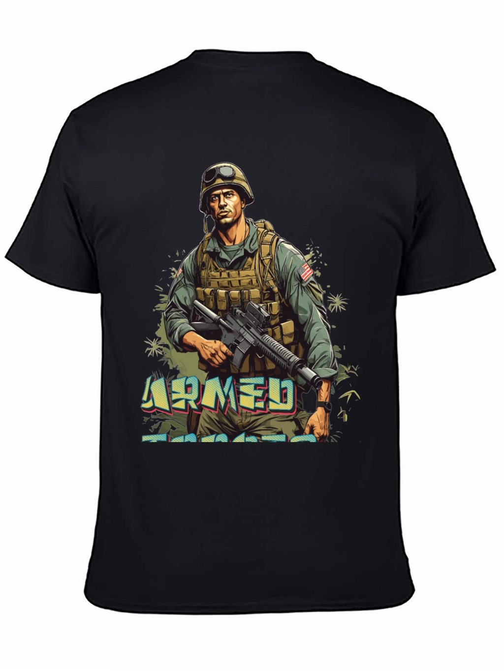 Armed Forces Graphic Tee - Military Style