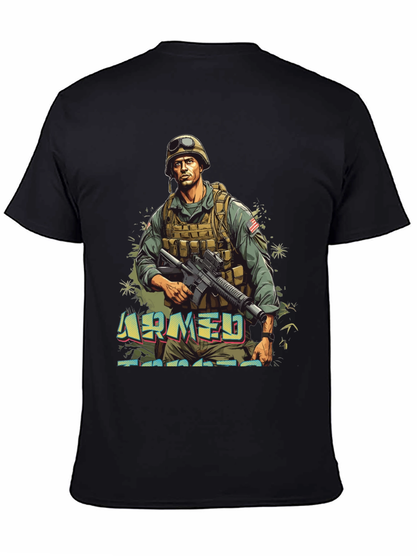 Armed Forces Graphic Tee - Military Style