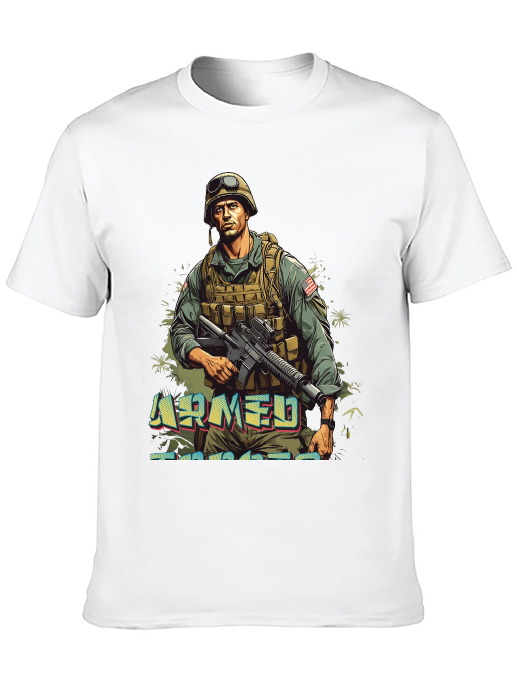 Armed Forces Graphic Tee - Military Style