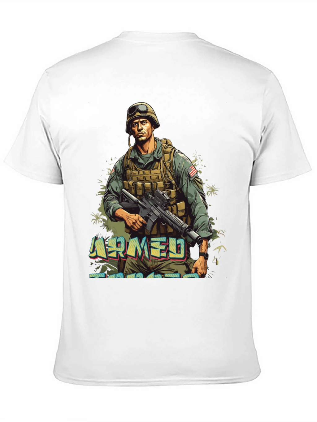 Armed Forces Graphic Tee - Military Style