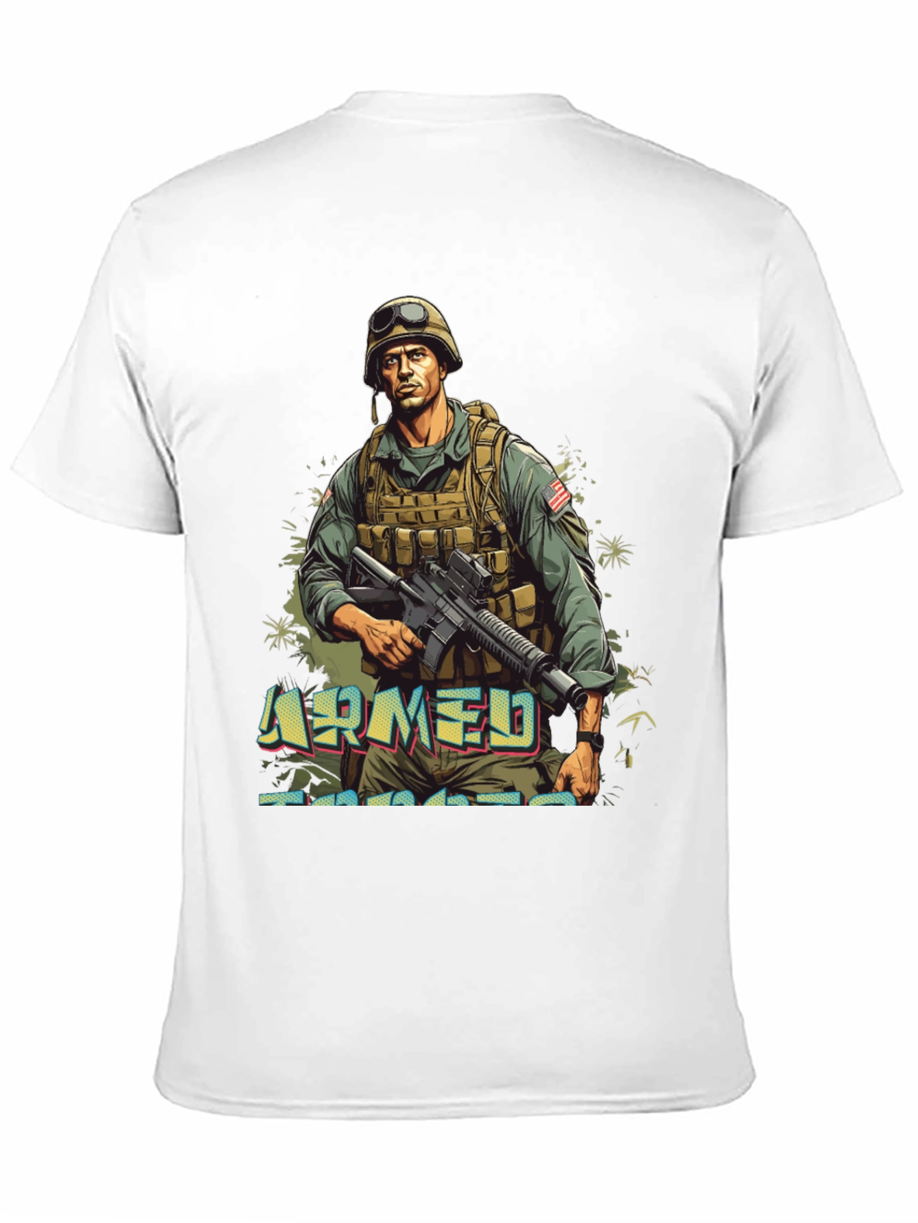 Armed Forces Graphic Tee - Military Style