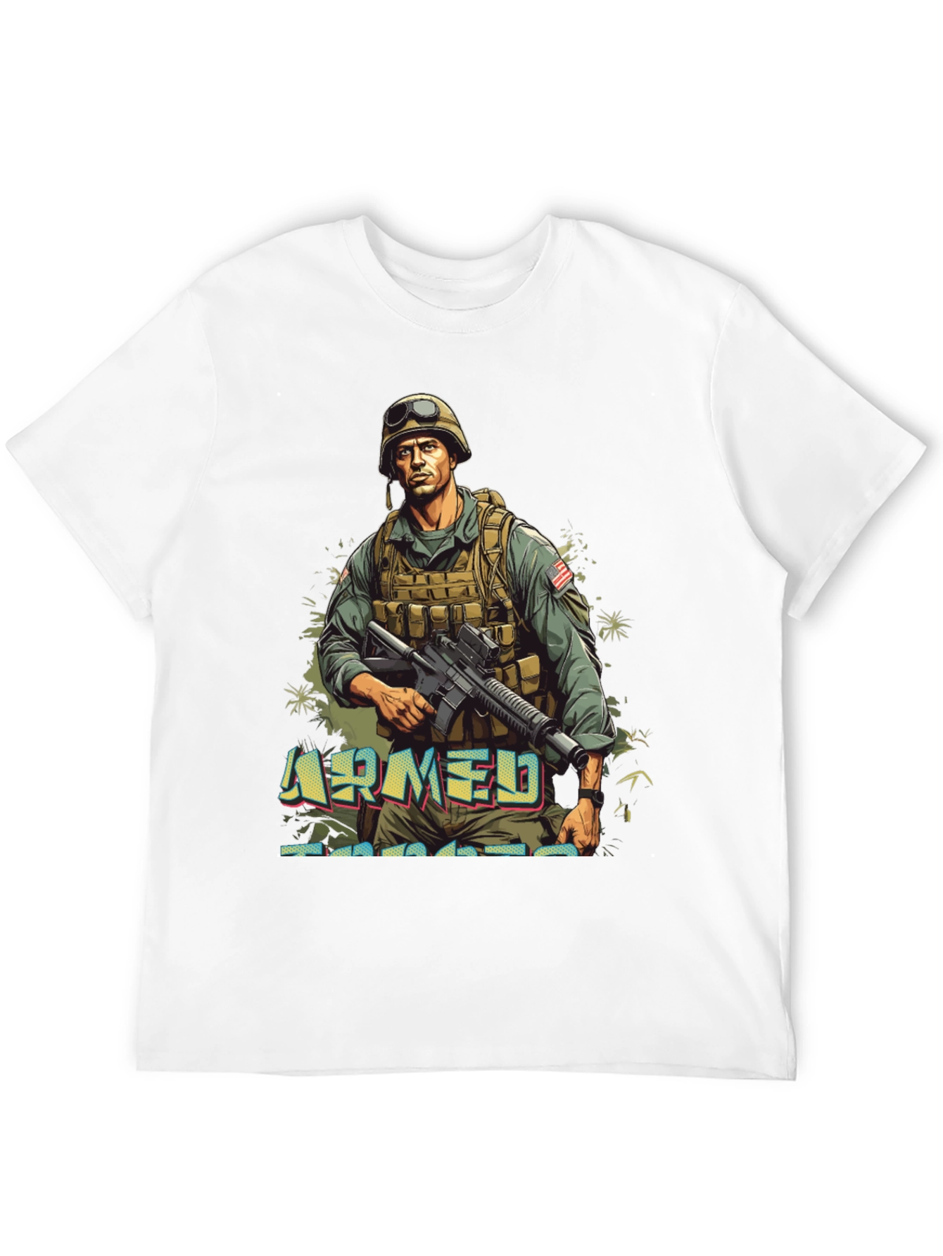 Armed Forces Graphic Tee - Military Style