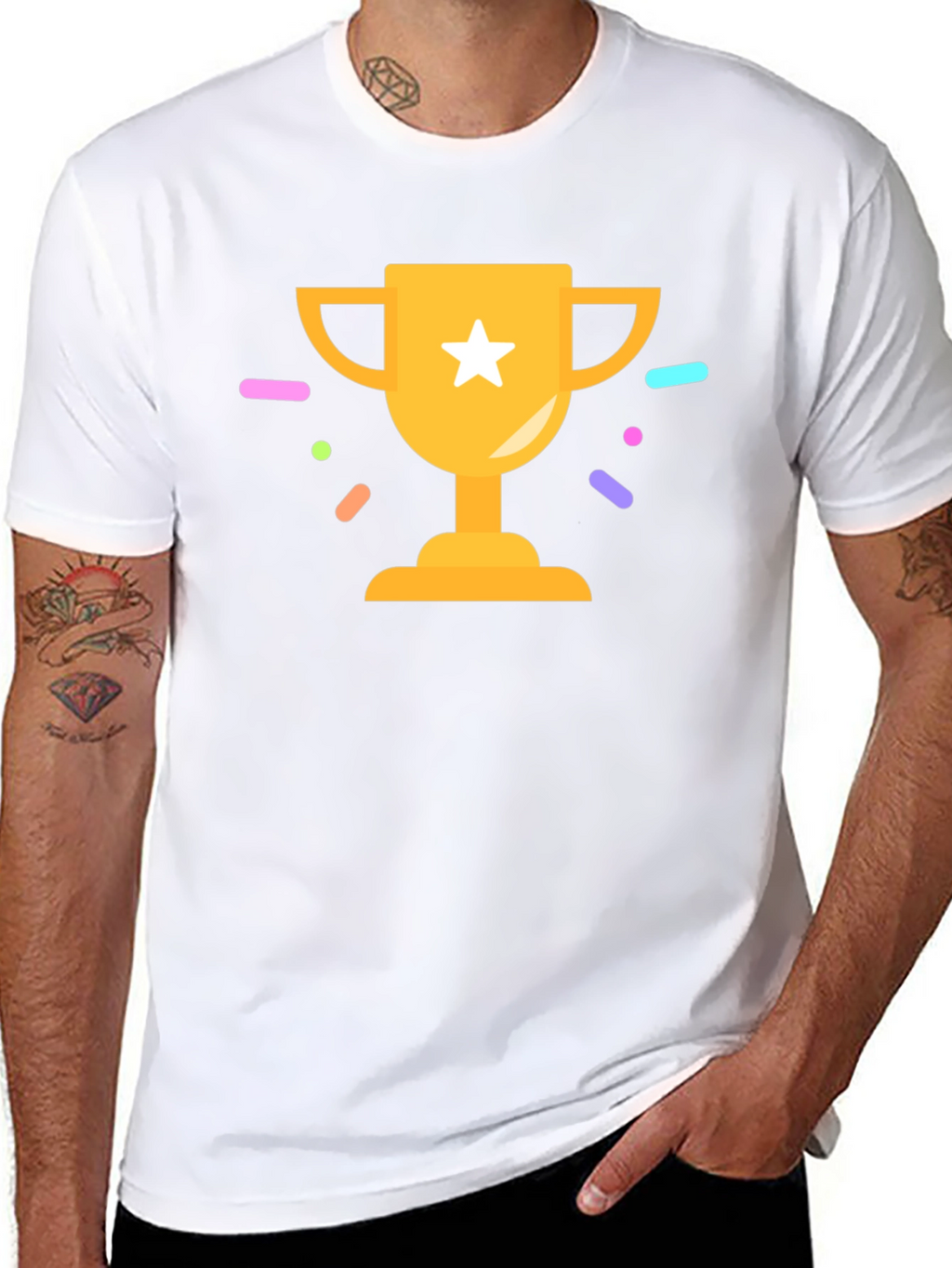 Trophy Graphic Black T-Shirt