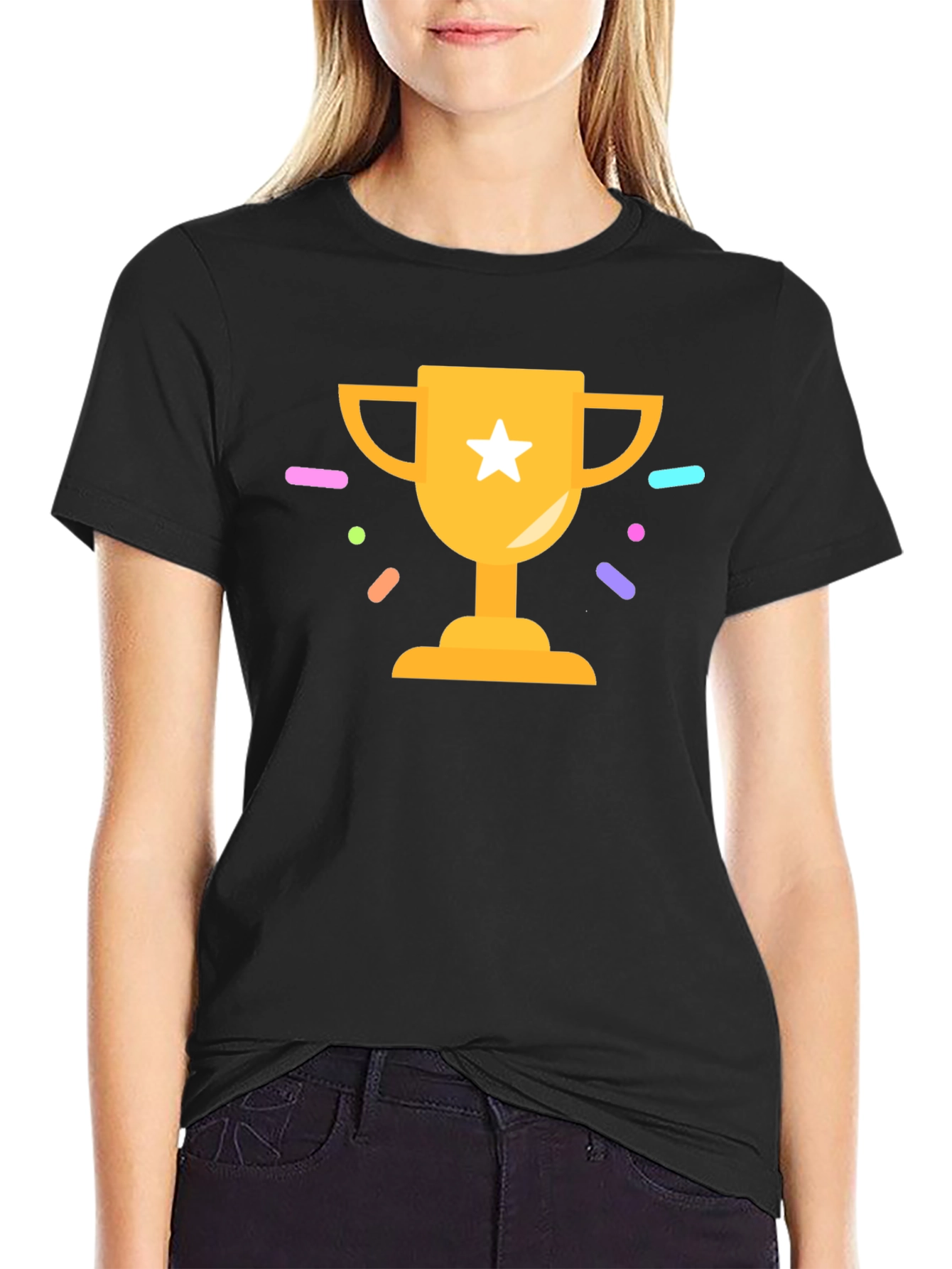 Trophy Graphic Black T-Shirt