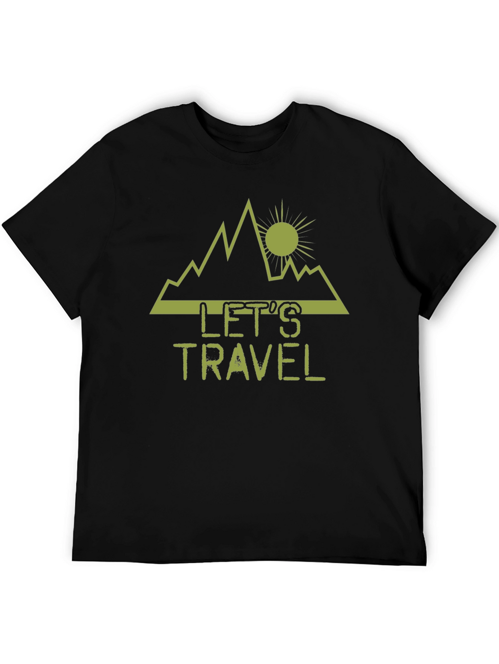 Lets Travel Graphic T-Shirt - Adventure Tee