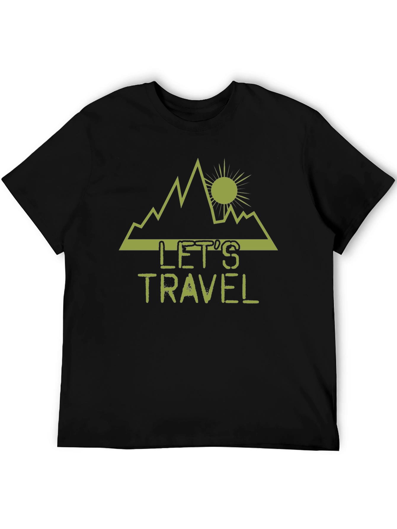 Lets Travel Graphic T-Shirt - Adventure Tee