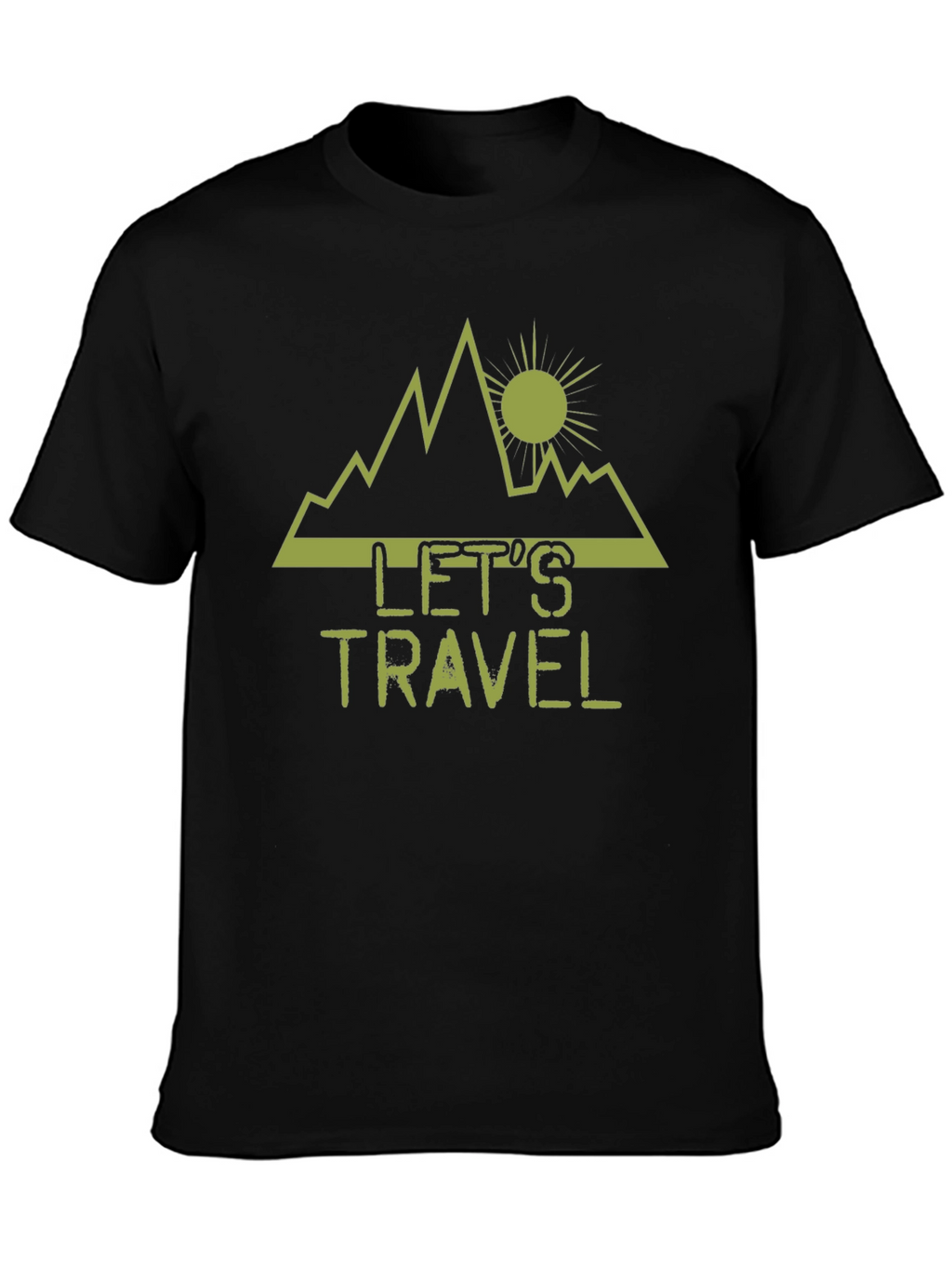 Lets Travel Graphic T-Shirt - Adventure Tee
