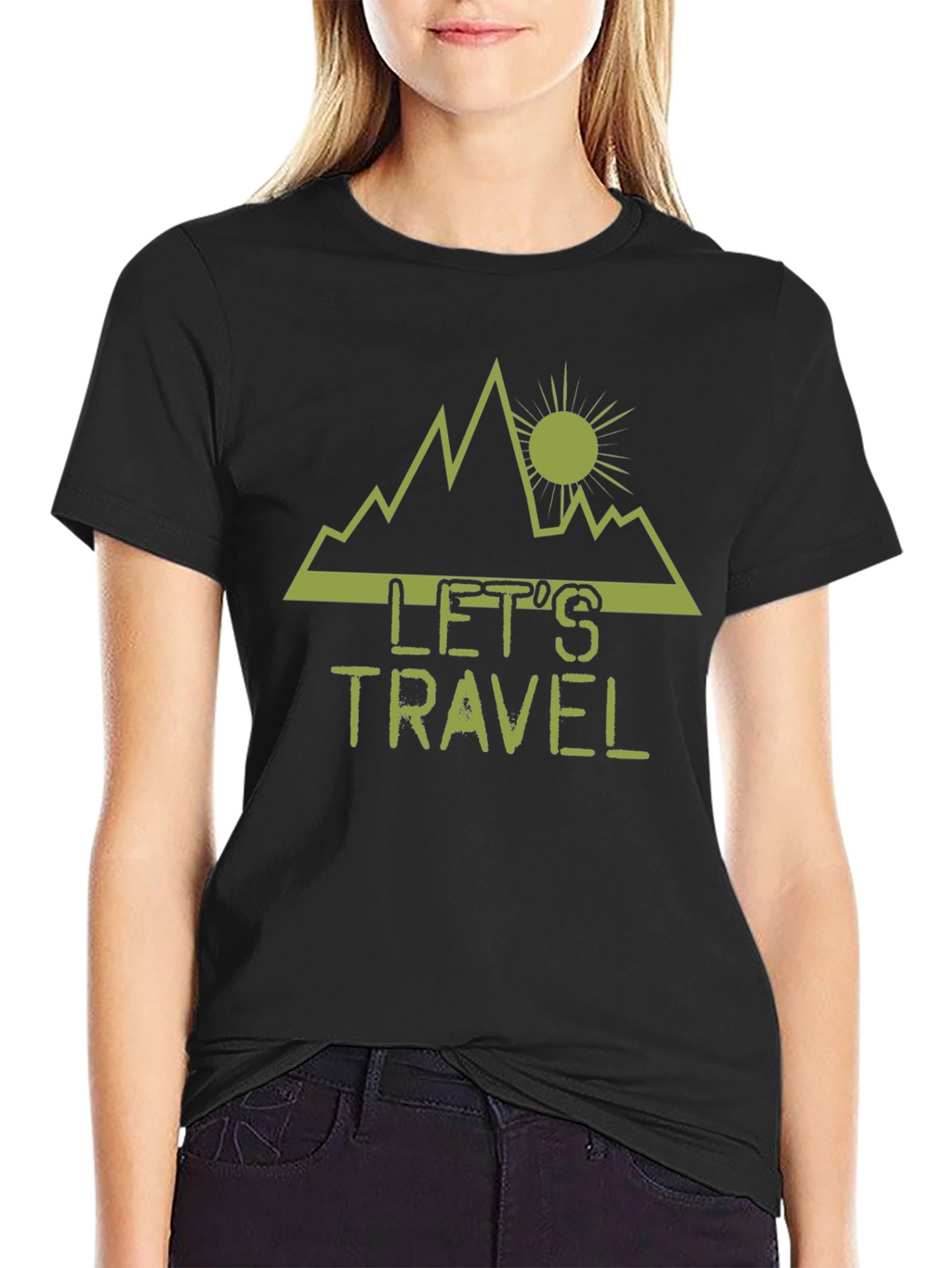Lets Travel Graphic T-Shirt - Adventure Tee