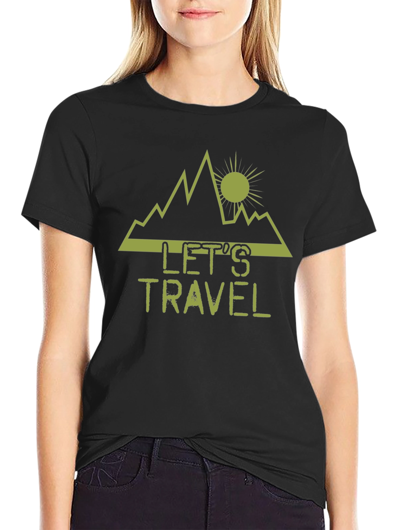 Lets Travel Graphic T-Shirt - Adventure Tee