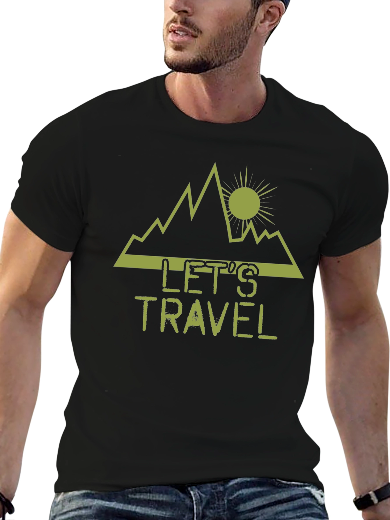 Lets Travel Graphic T-Shirt - Adventure Tee