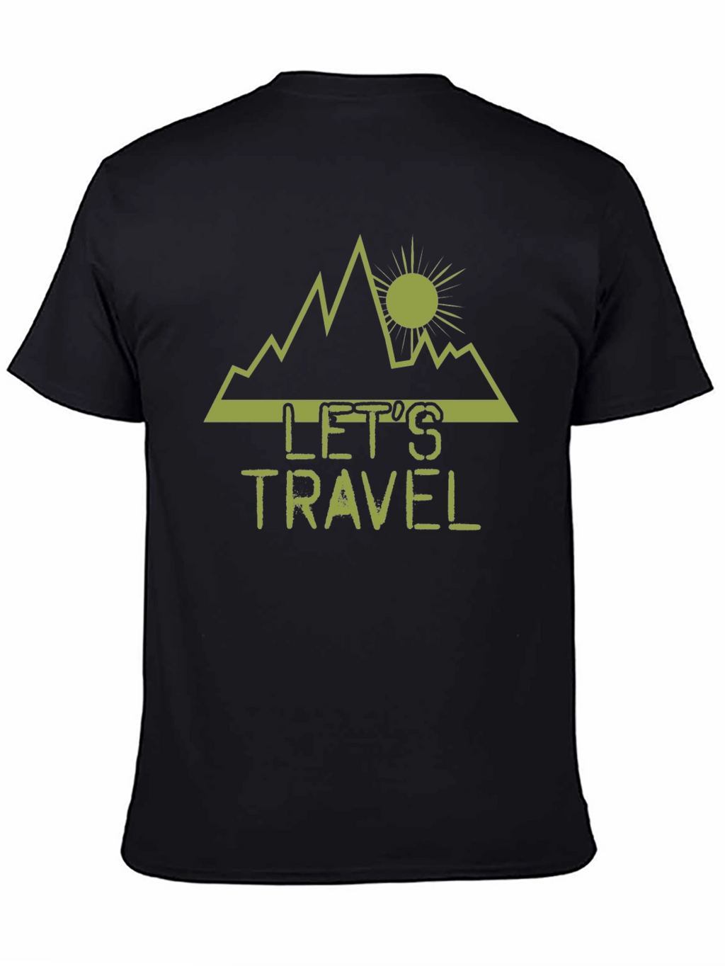 Lets Travel Graphic T-Shirt - Adventure Tee