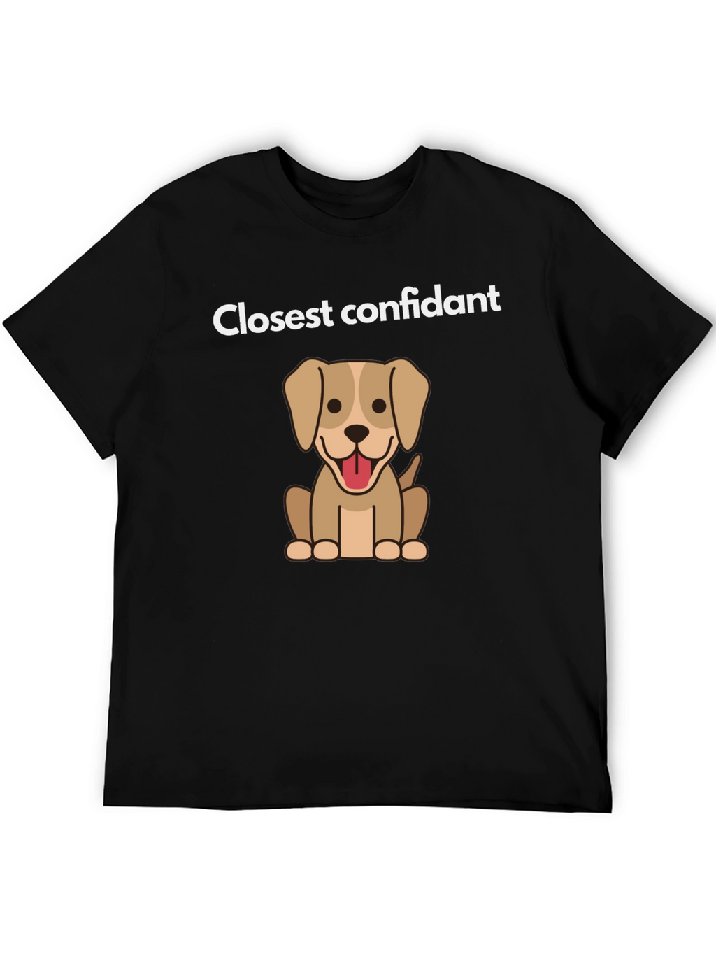 Closest Confidant Dog Graphic Tee