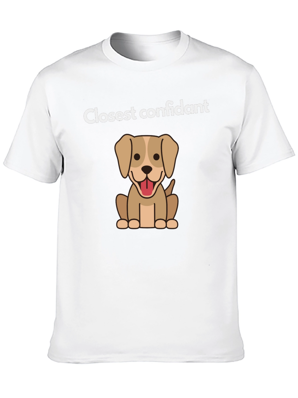 Closest Confidant Dog Graphic Tee