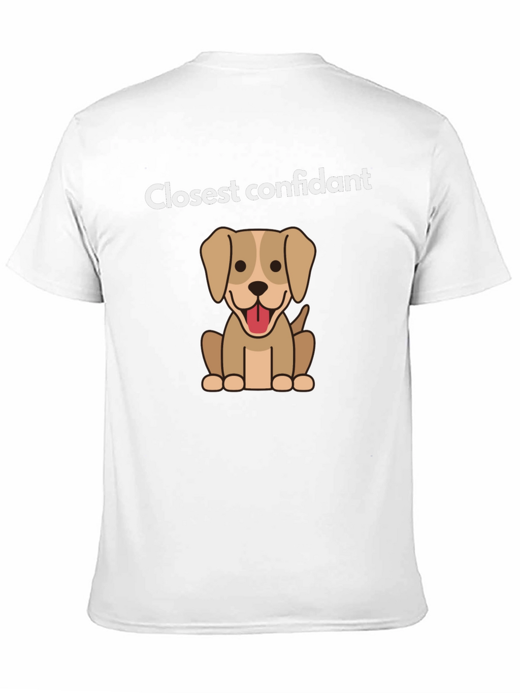 Closest Confidant Dog Graphic Tee