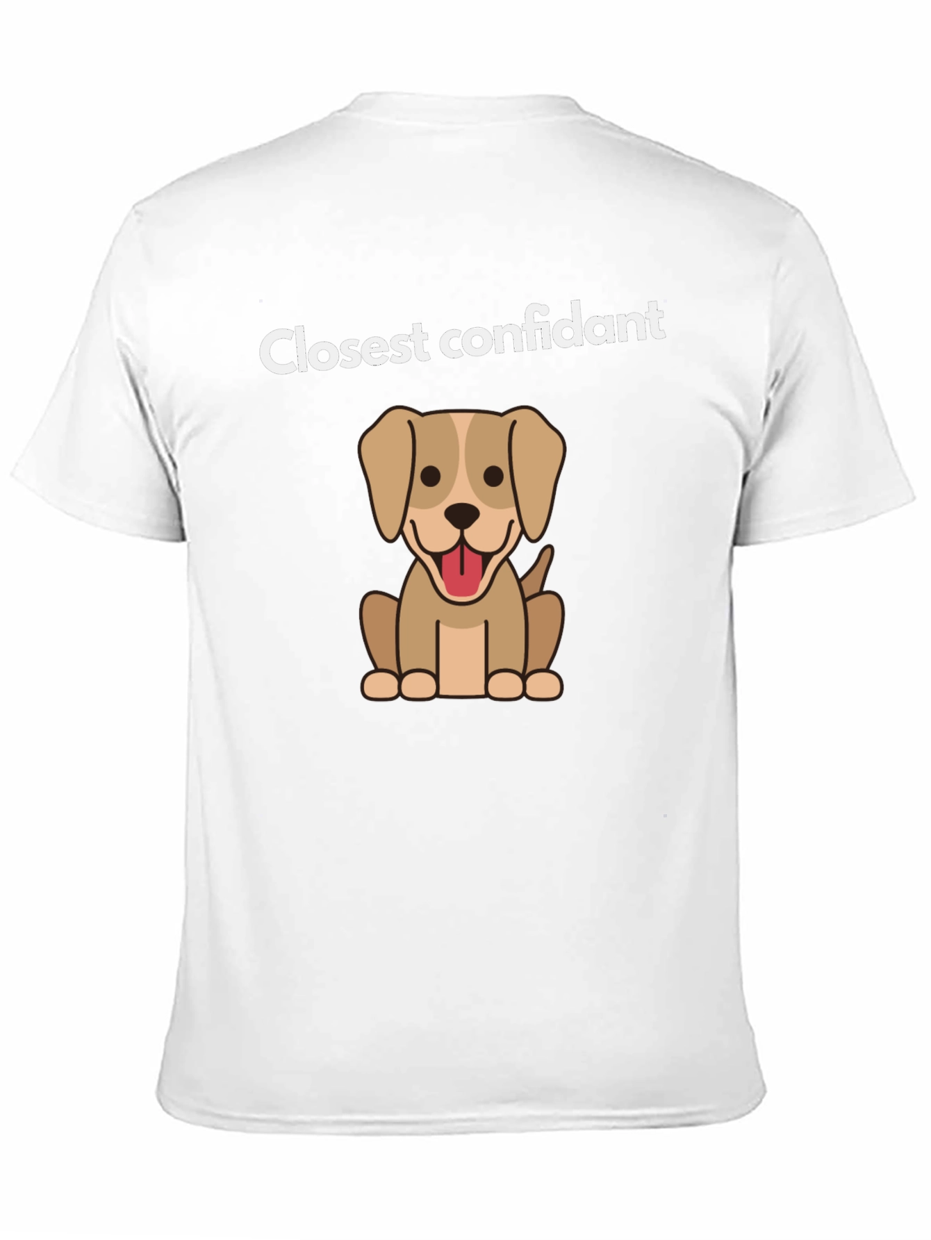 Closest Confidant Dog Graphic Tee