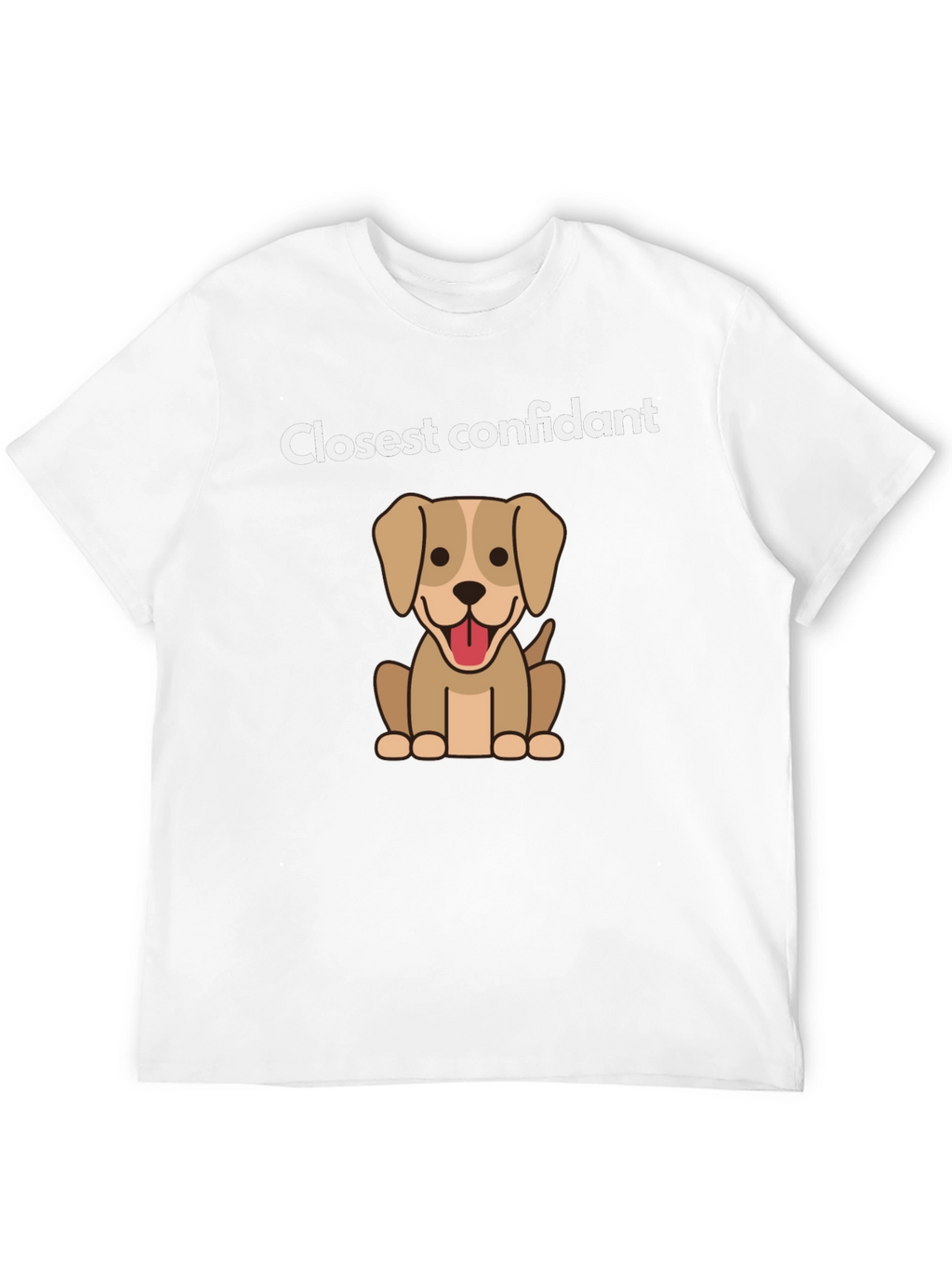 Closest Confidant Dog Graphic Tee