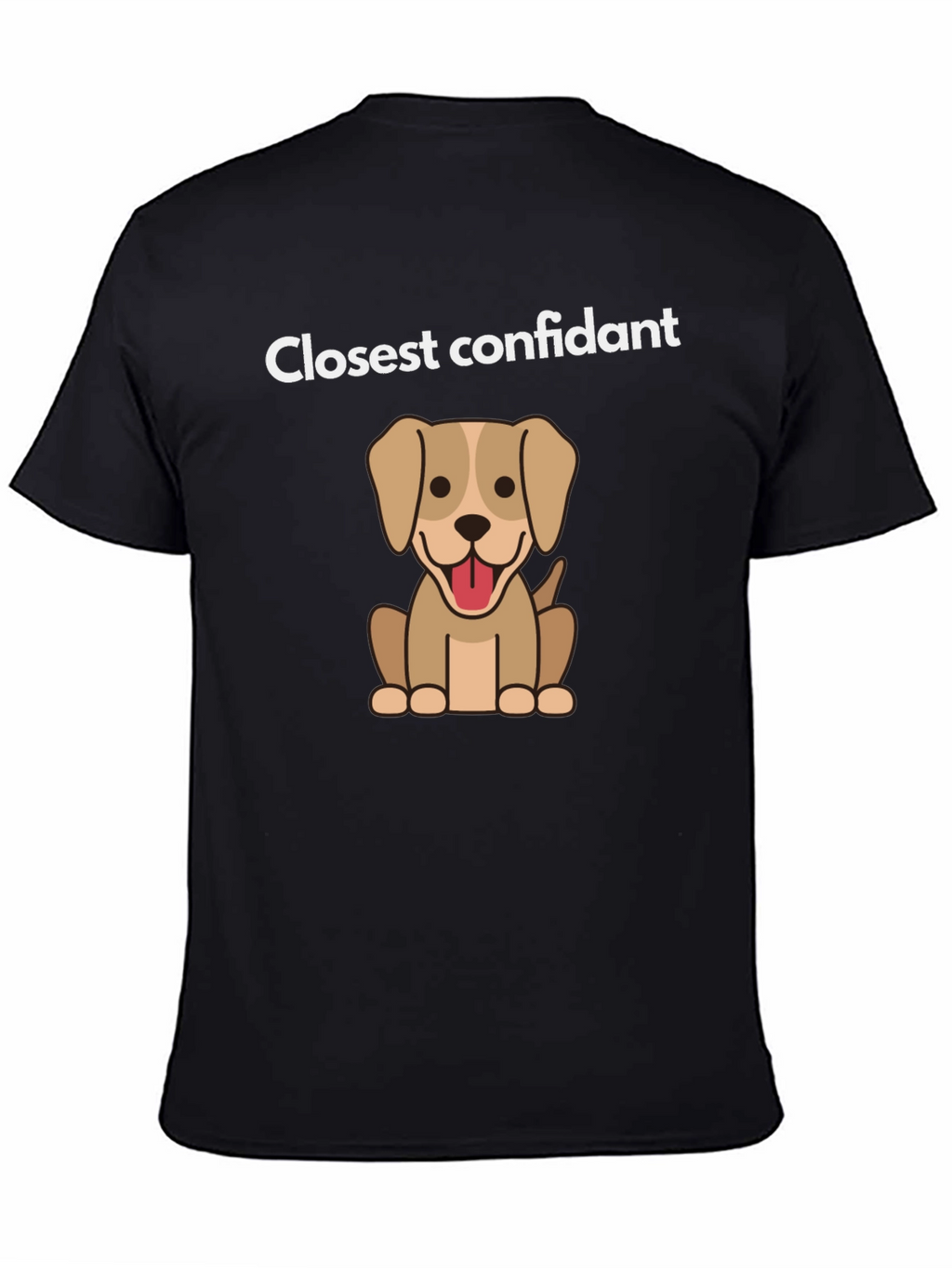 Closest Confidant Dog Graphic Tee